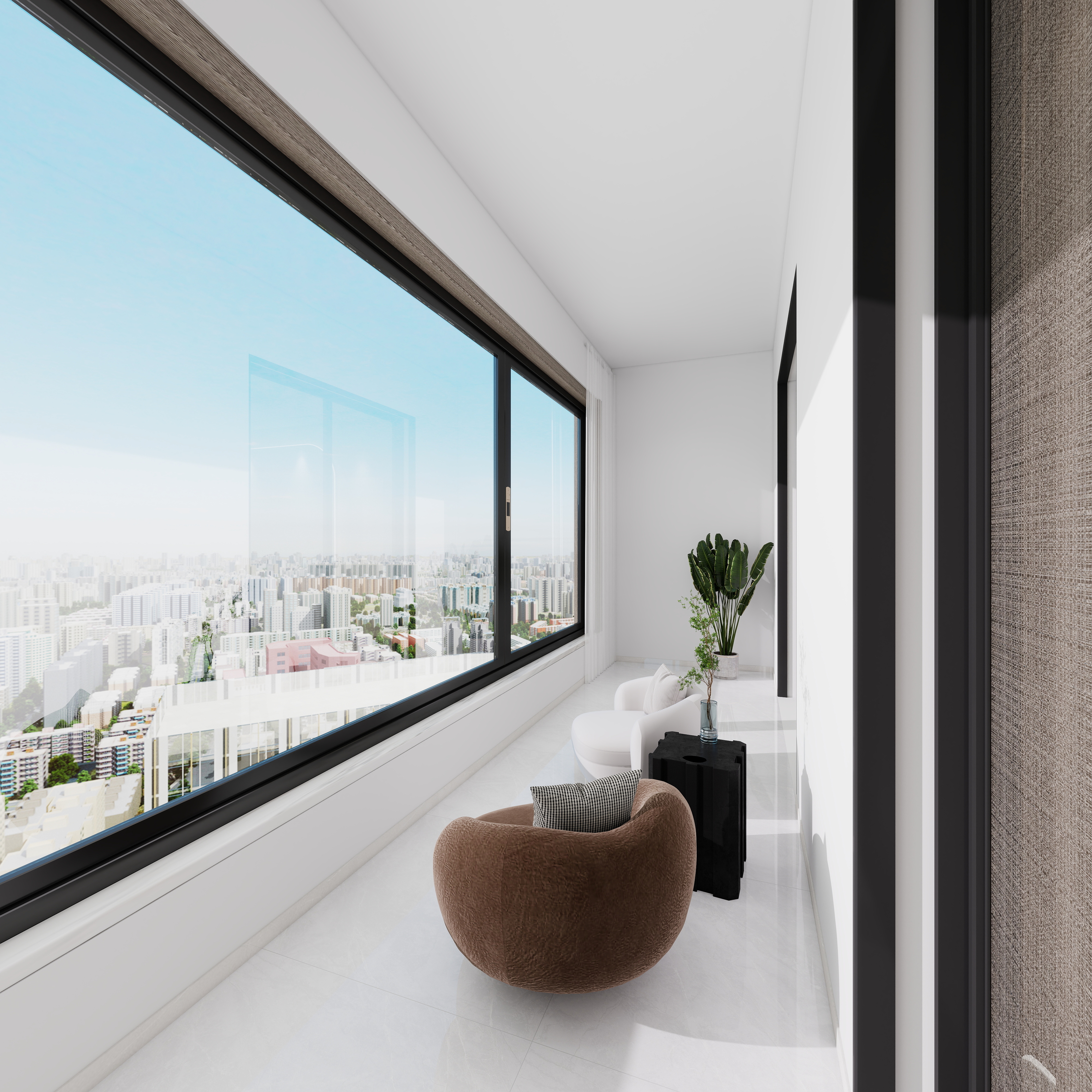 陆婧菡-杭州市建设职业学校-陆婧菡一层阳台装修效果图第3张