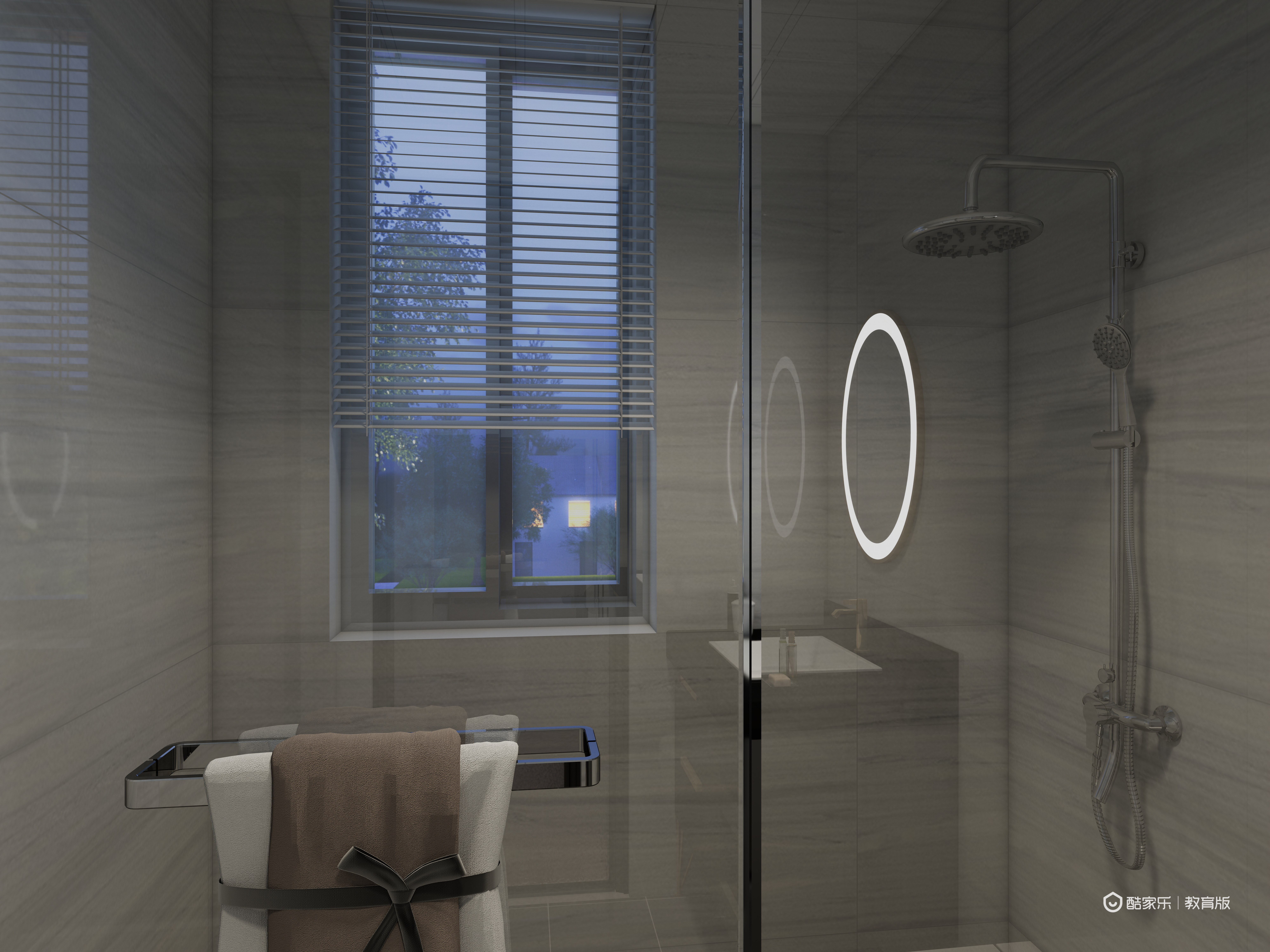 陈哲guJj-湖州职业技术学院—陈哲一层次卫装修效果图第1张