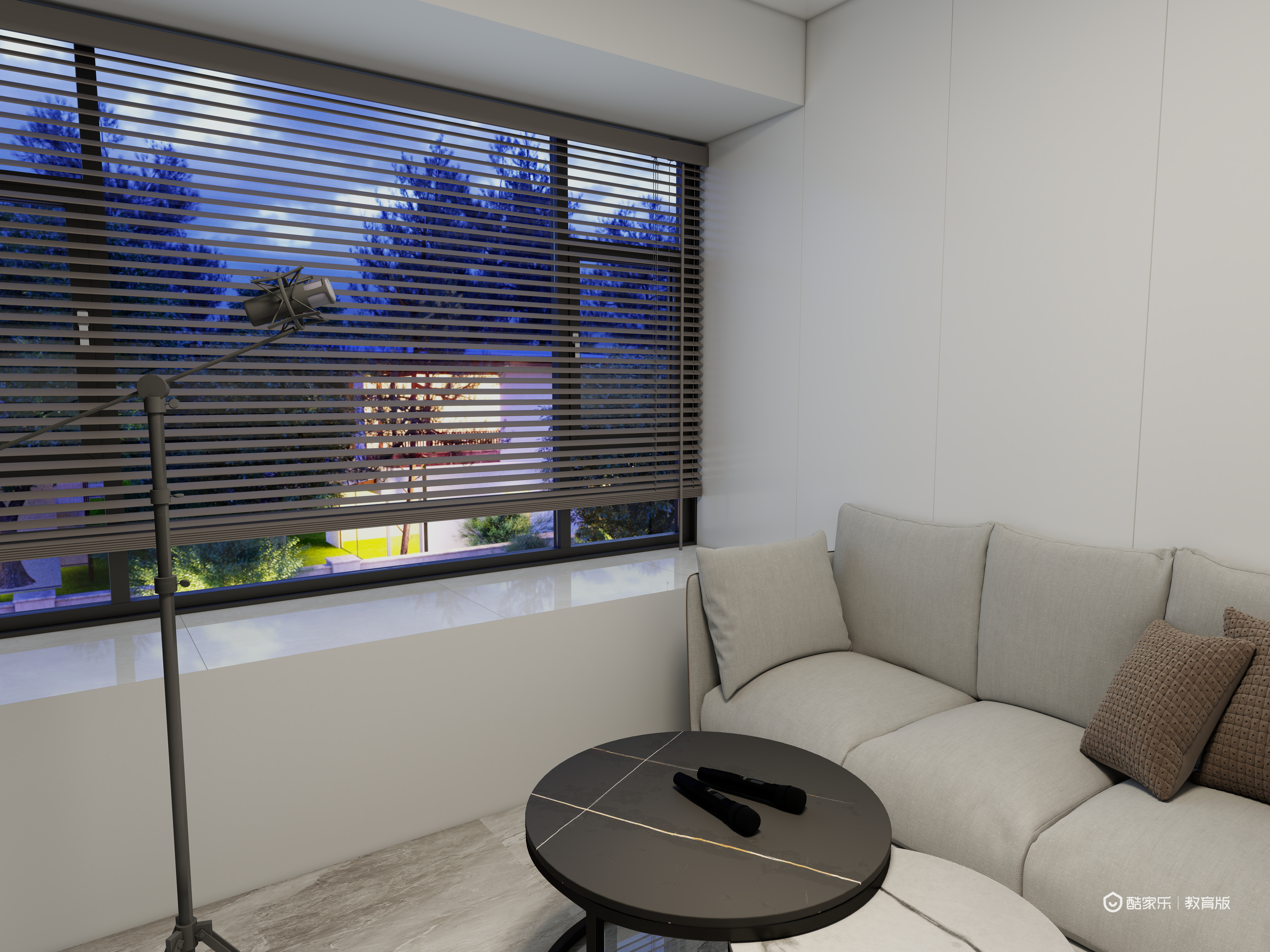 陈哲guJj-湖州职业技术学院—陈哲一层影视间装修效果图第1张