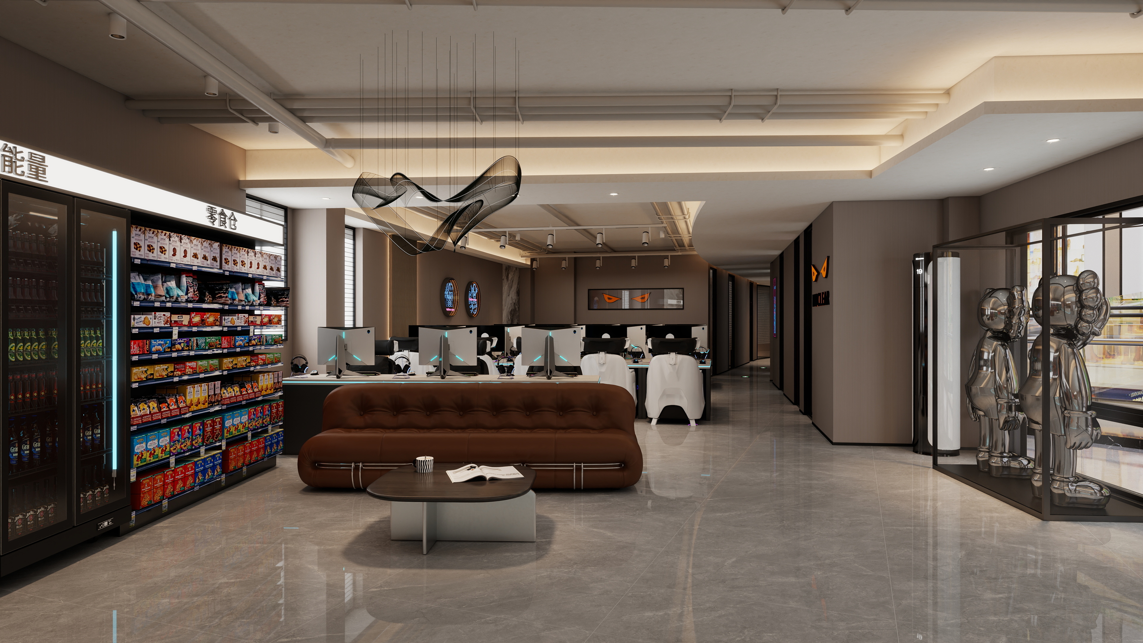 孙有权-『2025-12』427平丨网咖-装修设计方案