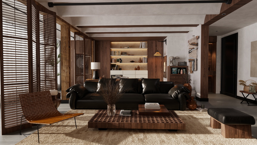 楼欢欢-自然百仁装修效果图