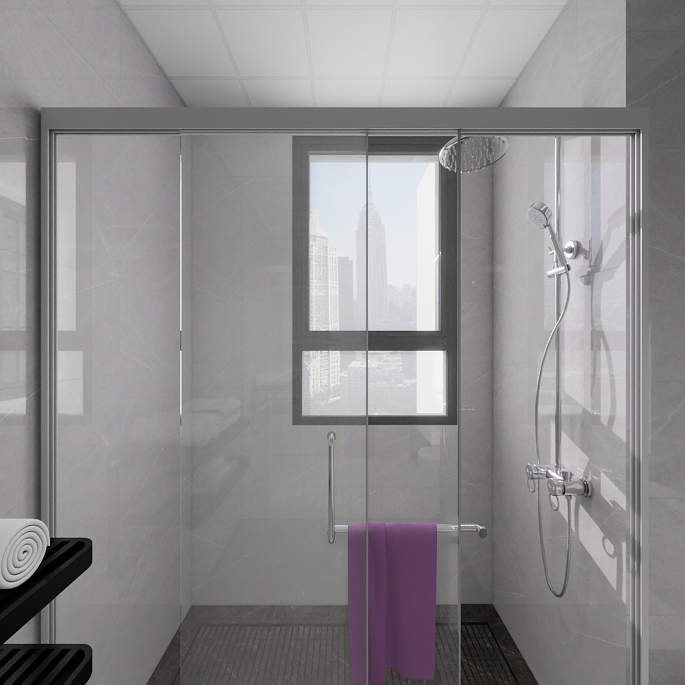 刘子鹏-湖北生态工程职业技术学院-刘子鹏一层卫生间装修效果图第3张