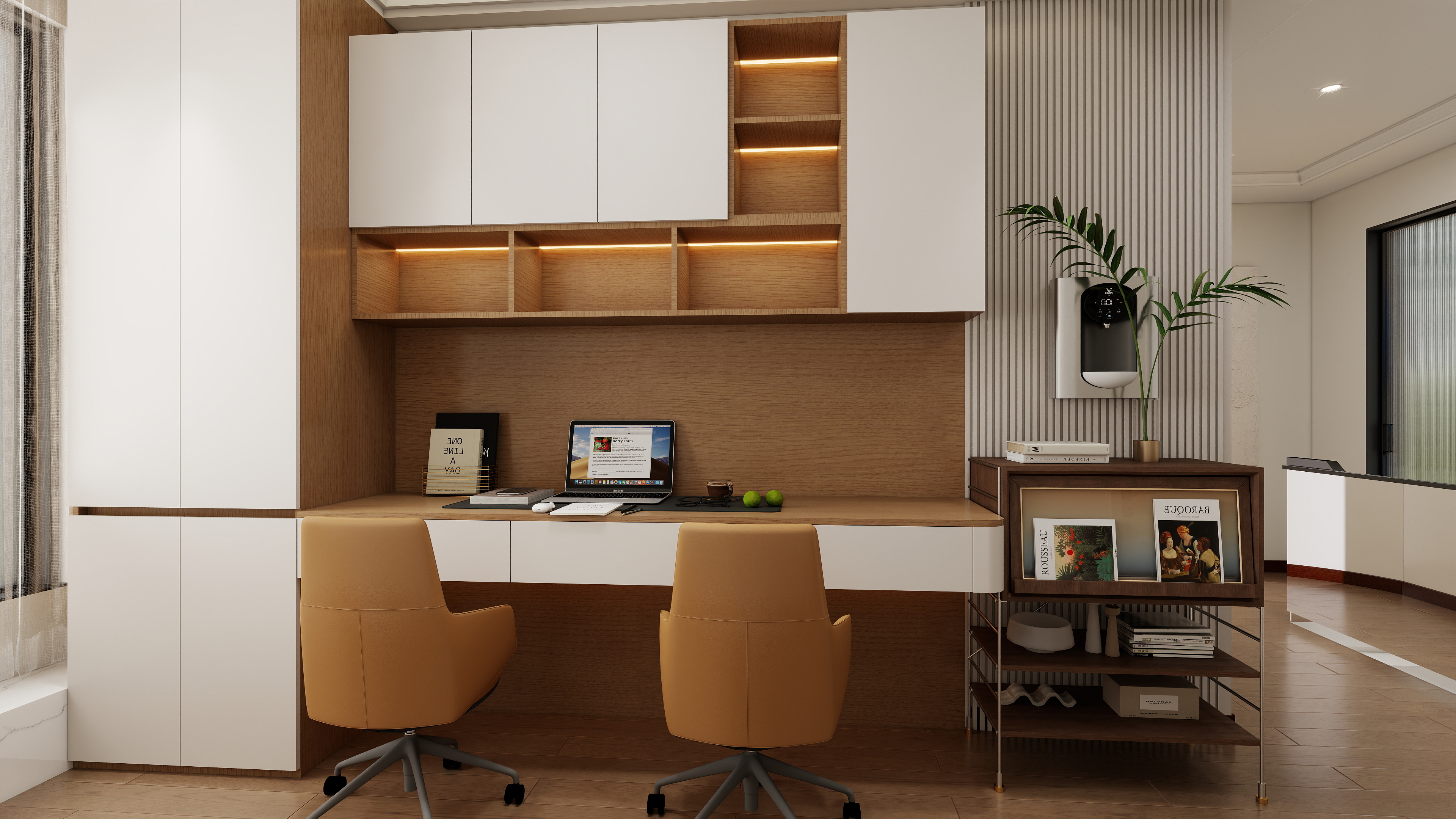 设计师-李尾巴-万山国际复式楼装修效果图