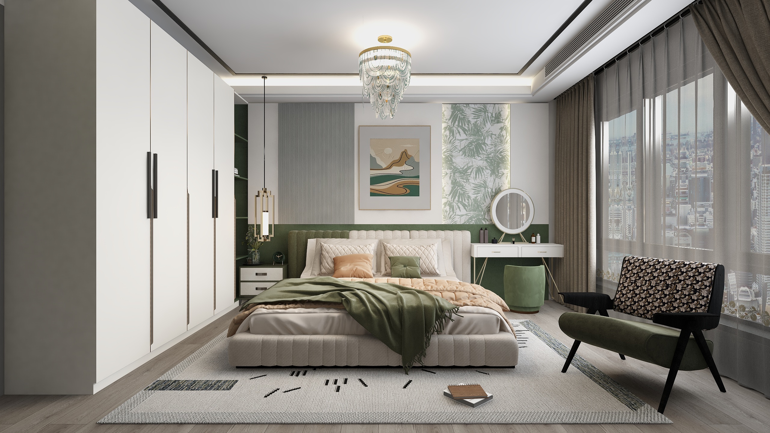 氷川_-湖北生态工程职业技术学院-刘柯装修效果图