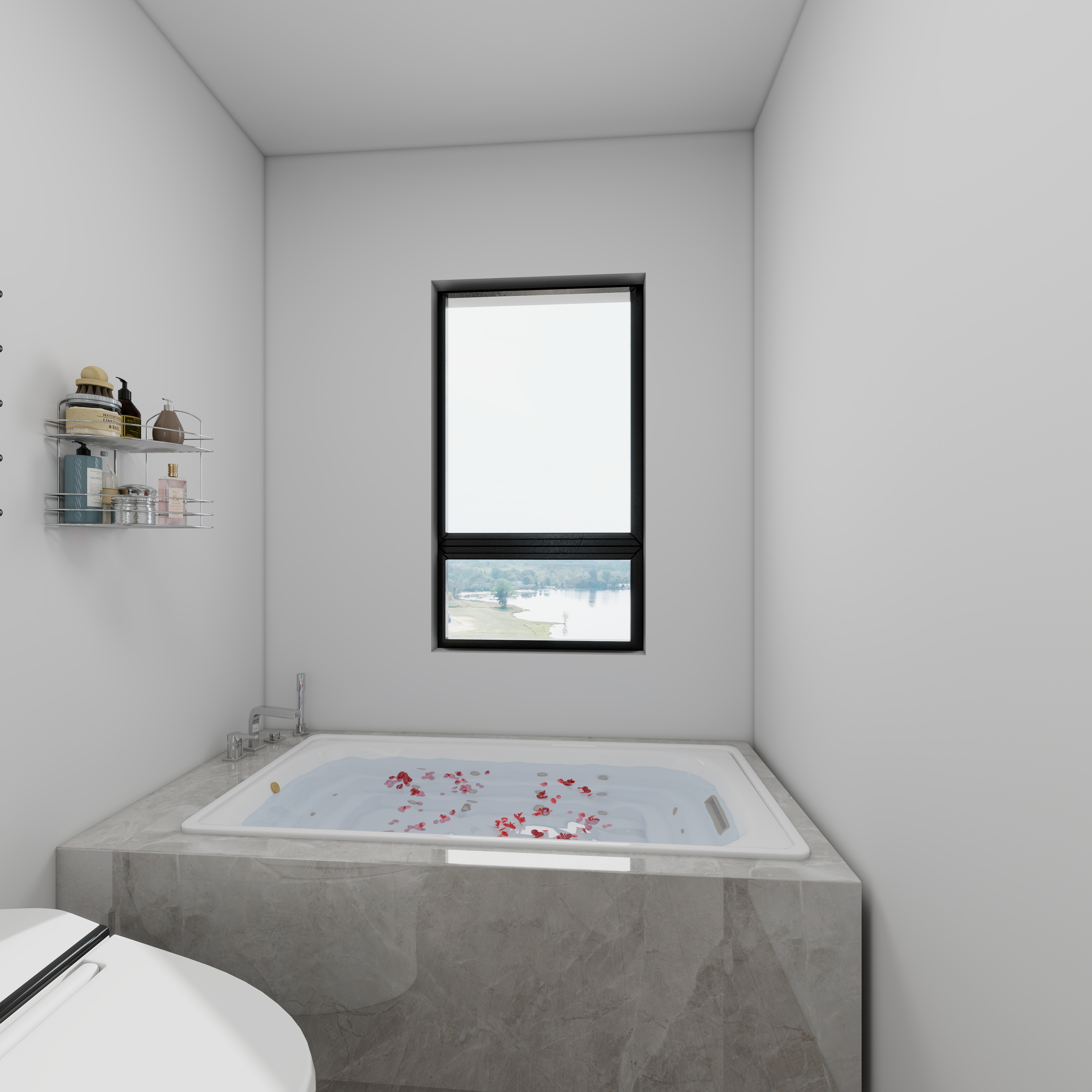 原金雪-黑龙江林业职业技术学院-石芯莹一层卫生间装修效果图第3张