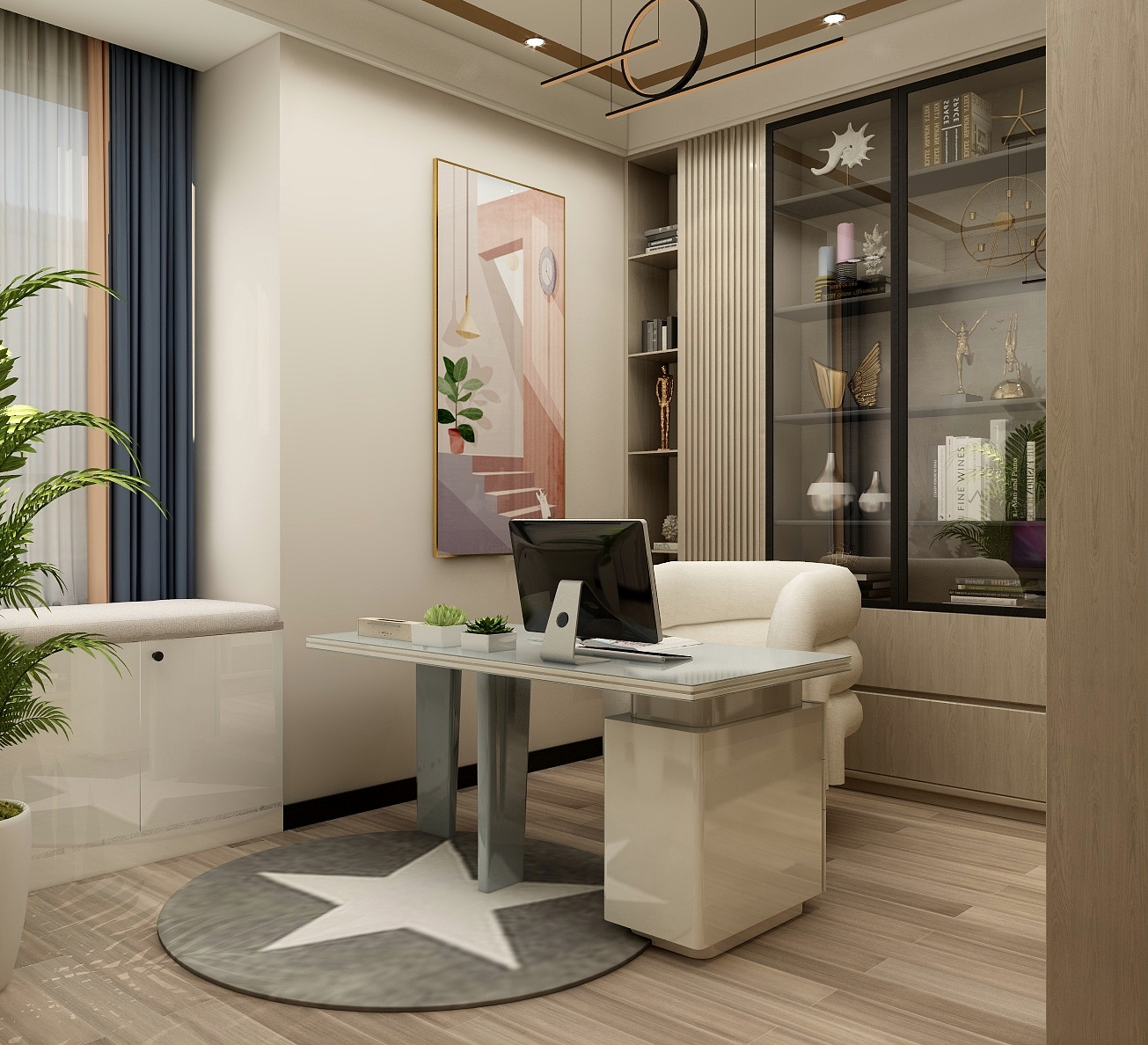 张旭-『偏爱』装修效果图