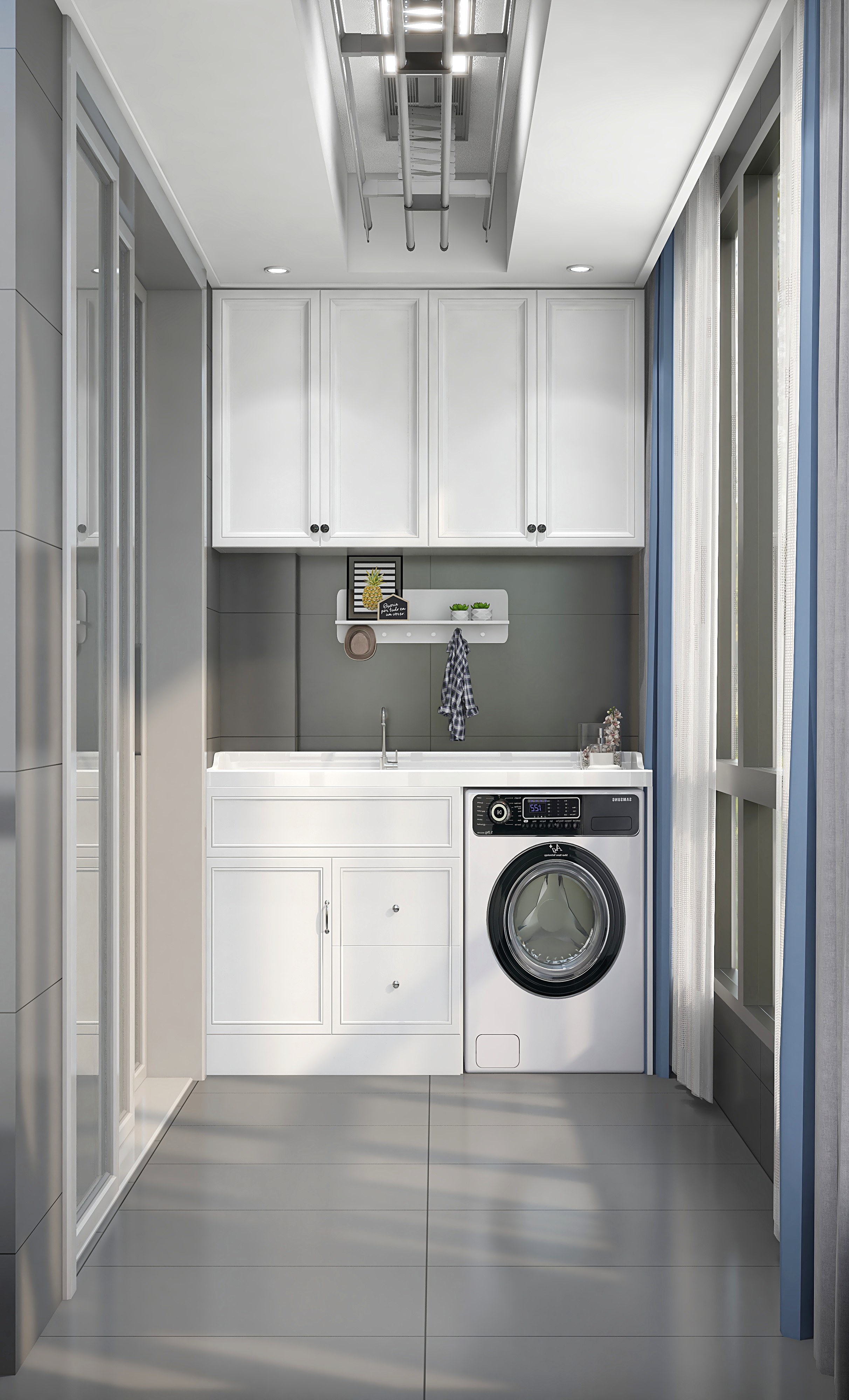 黄建-《柠檬》现代|二居室100㎡装修效果图