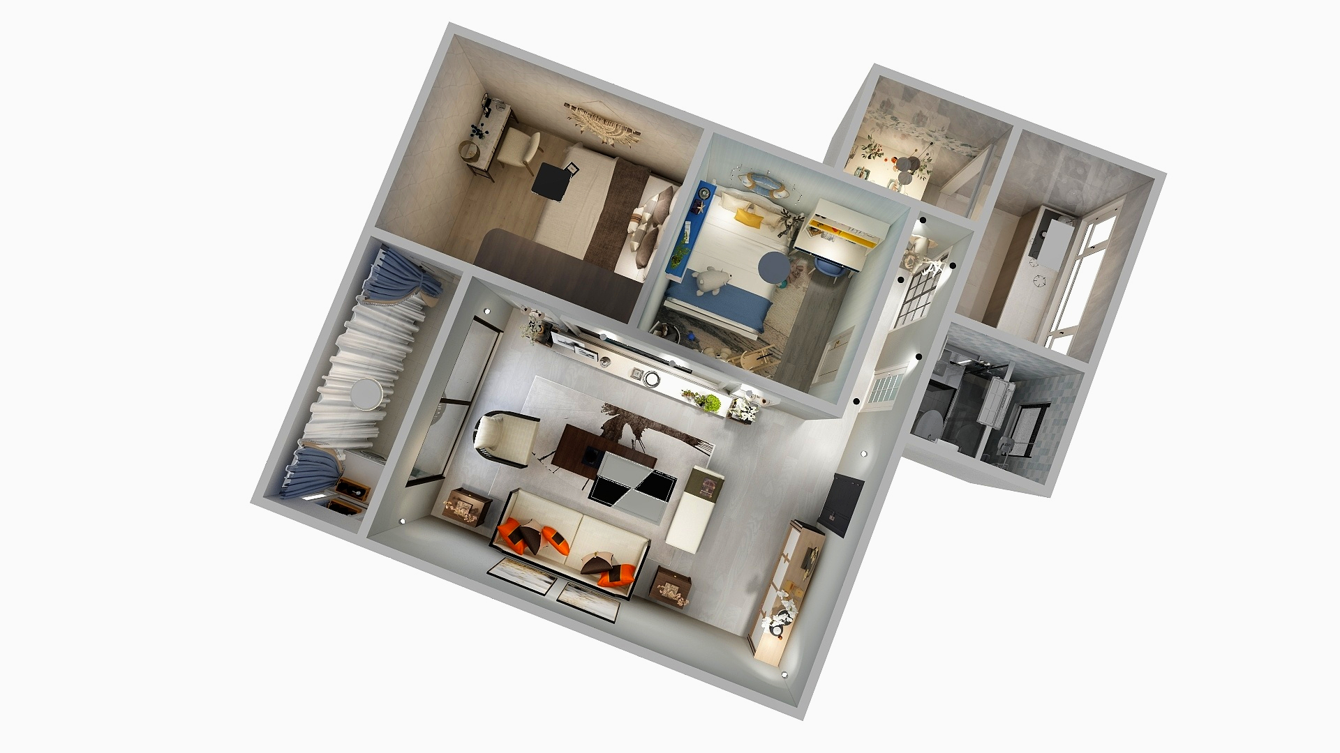 Miraitowabjrg-青藏花园-装修设计方案