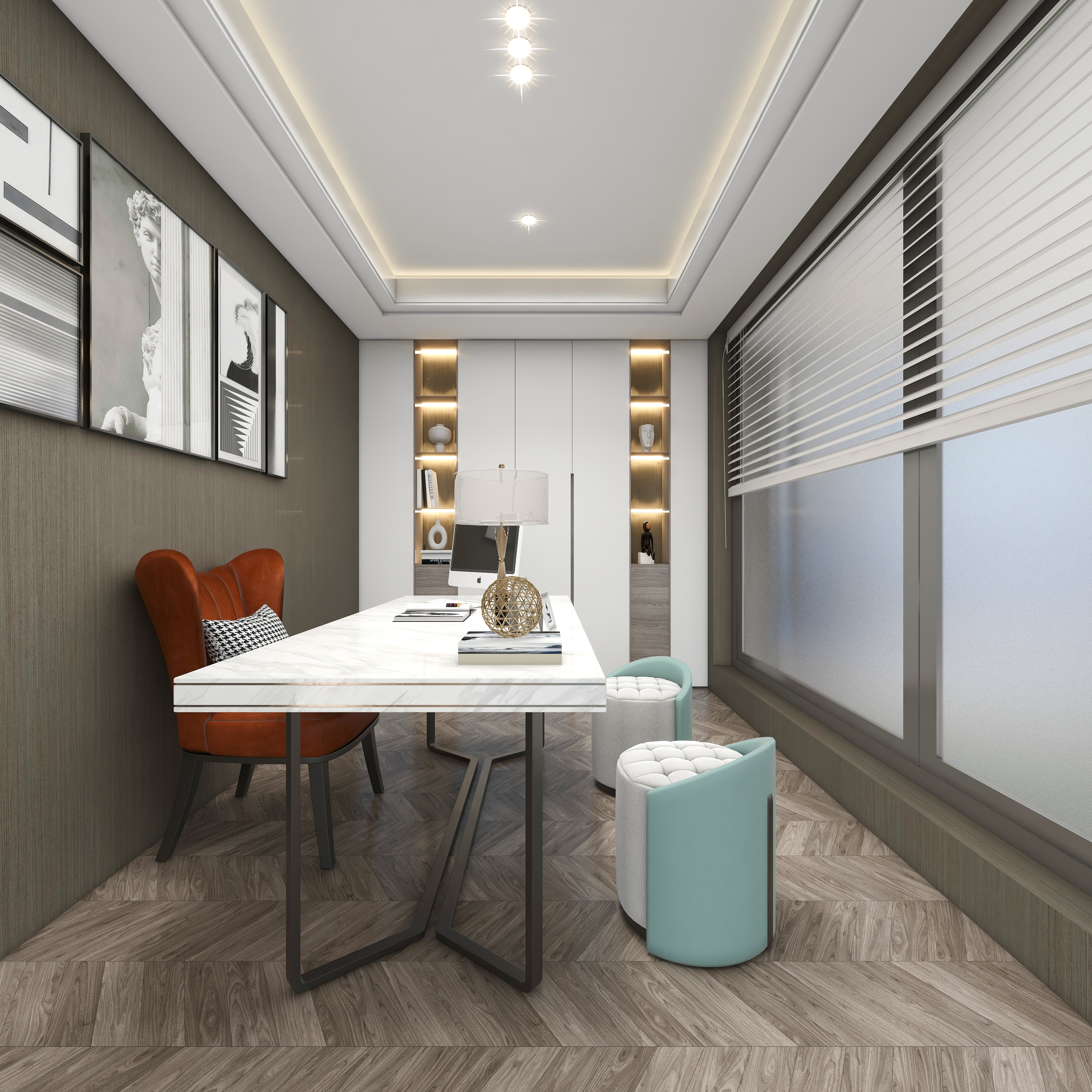 至简名设一陈玉香-《青橄榄》装修效果图