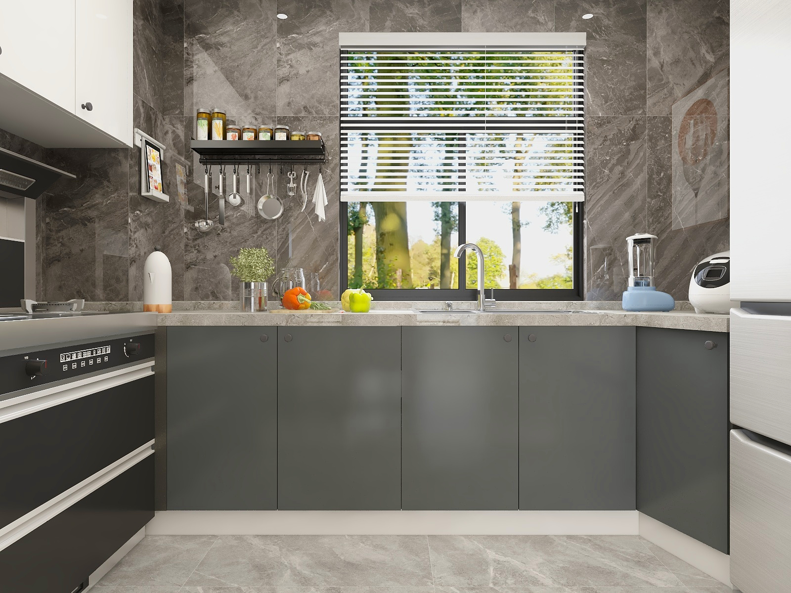 张旭-『新挑战』120平|现代轻奢装修效果图