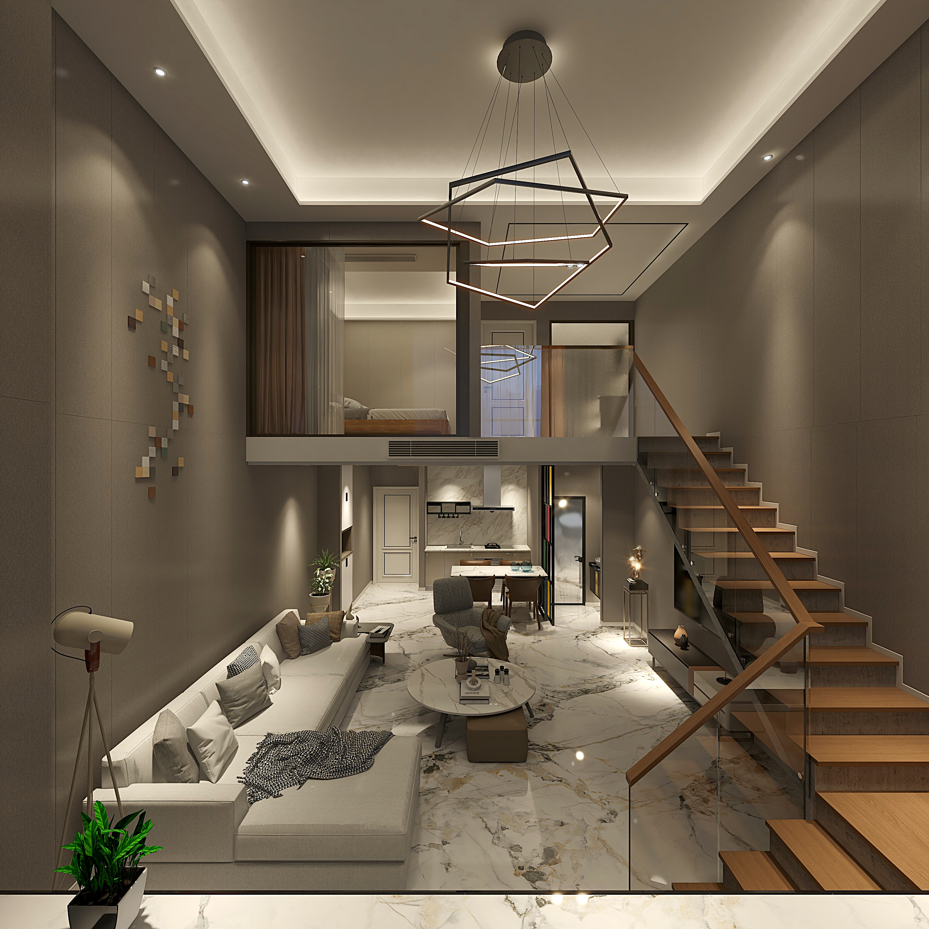 舍意装饰设计-时尚汇公寓-副本-装修设计方案