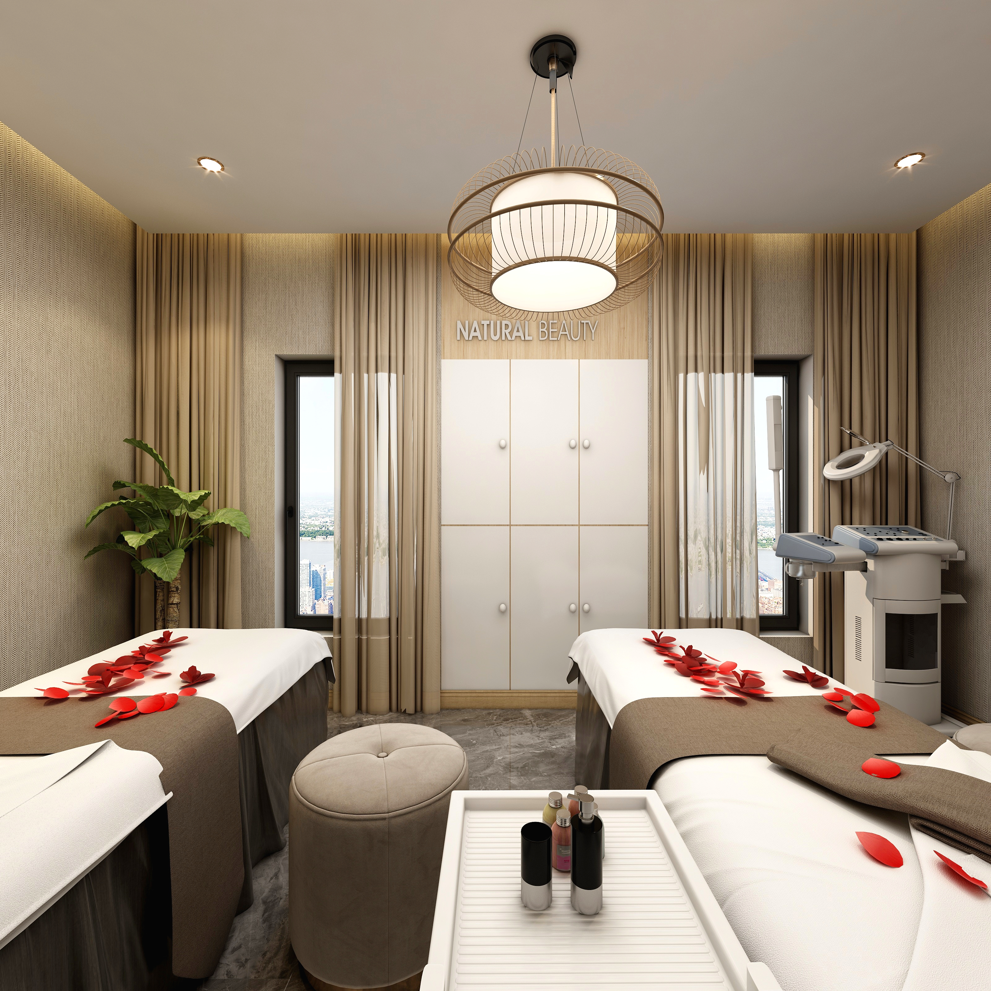 异空间设计装饰公司设计师陈国坚-美容院店铺- 备份方案-副本-装修设计方案