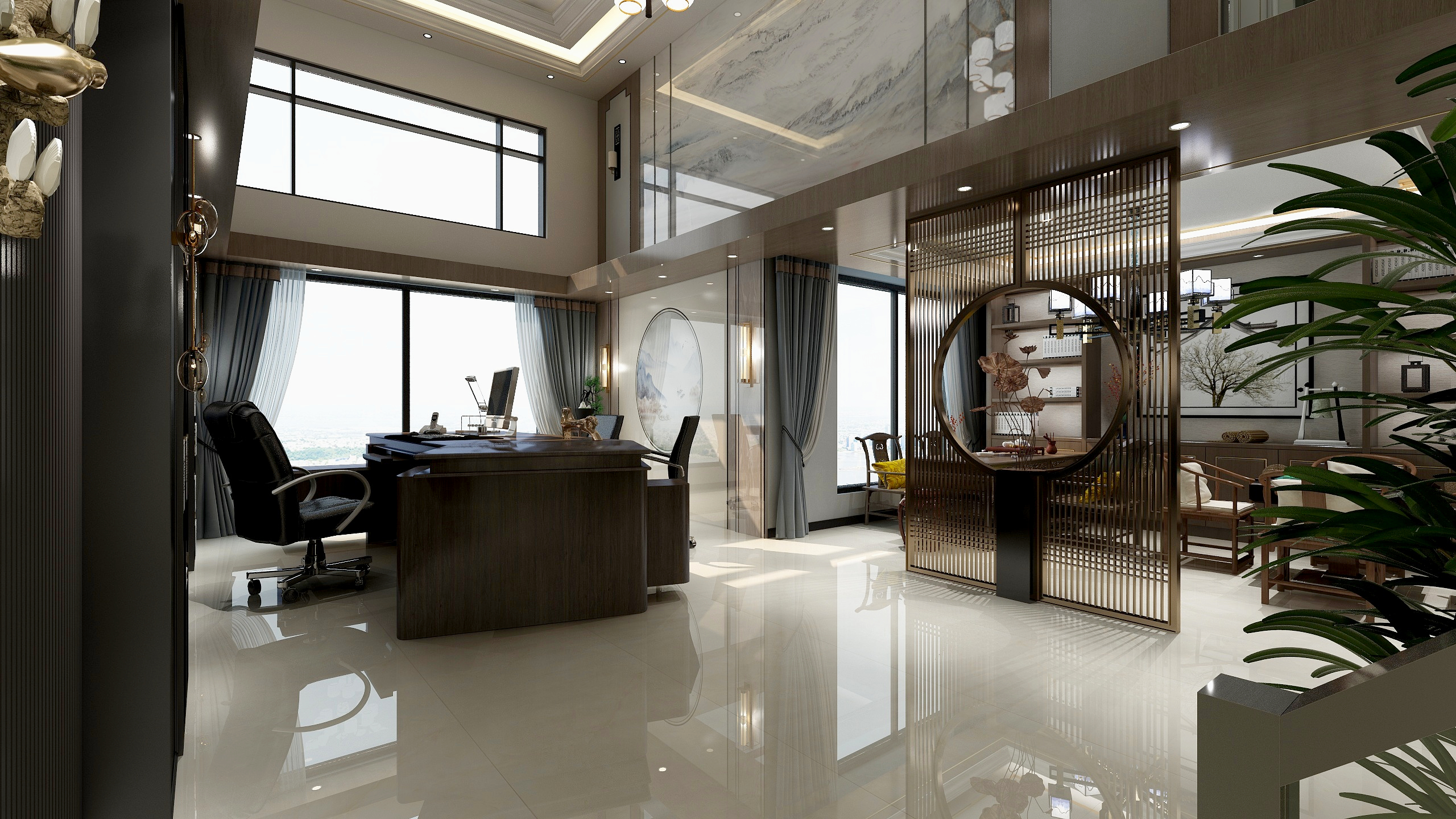 乙木设计图-中央大道底商效果图-副本-装修设计方案