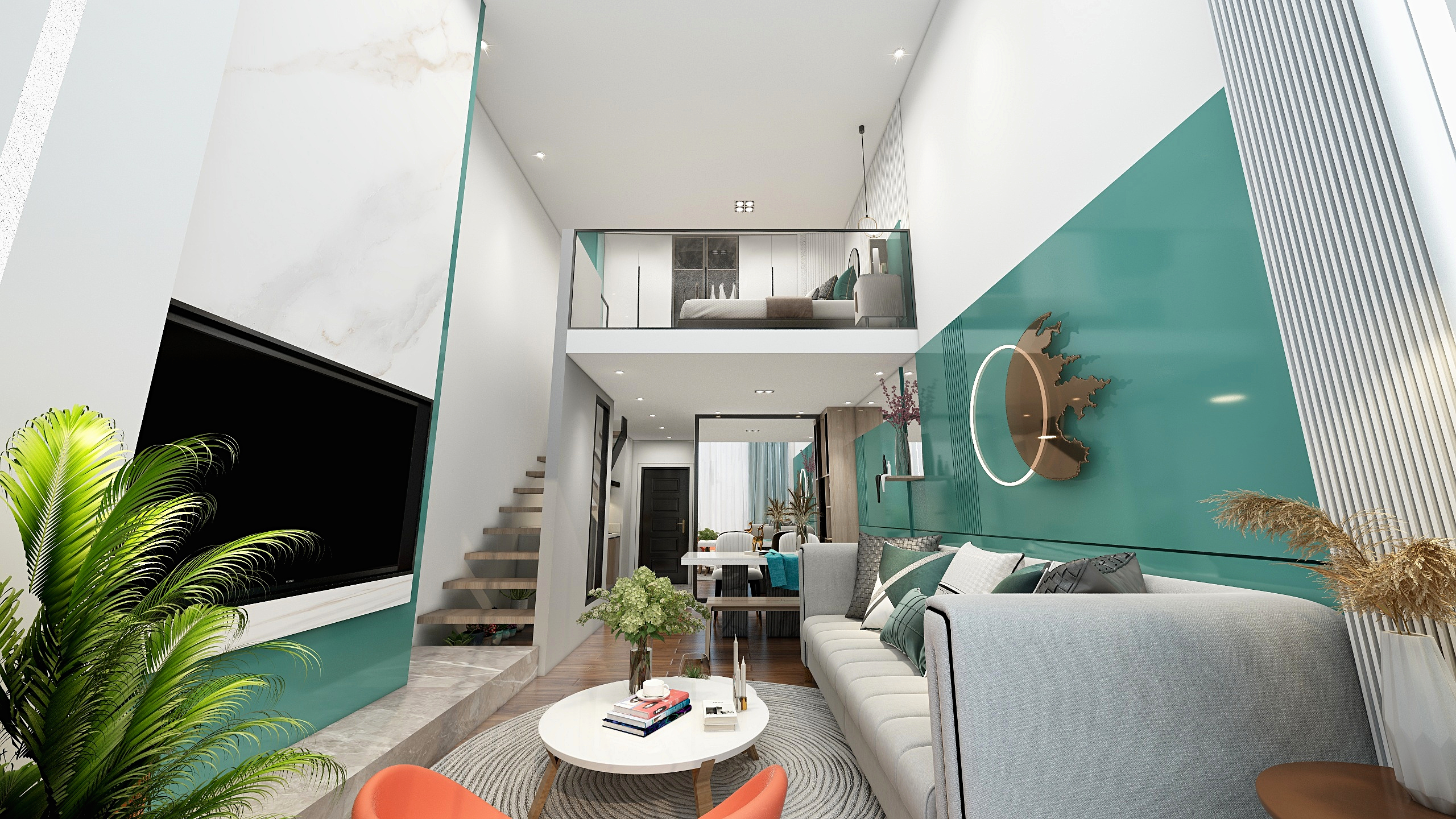 TX空间设计-LOFT-装修设计方案