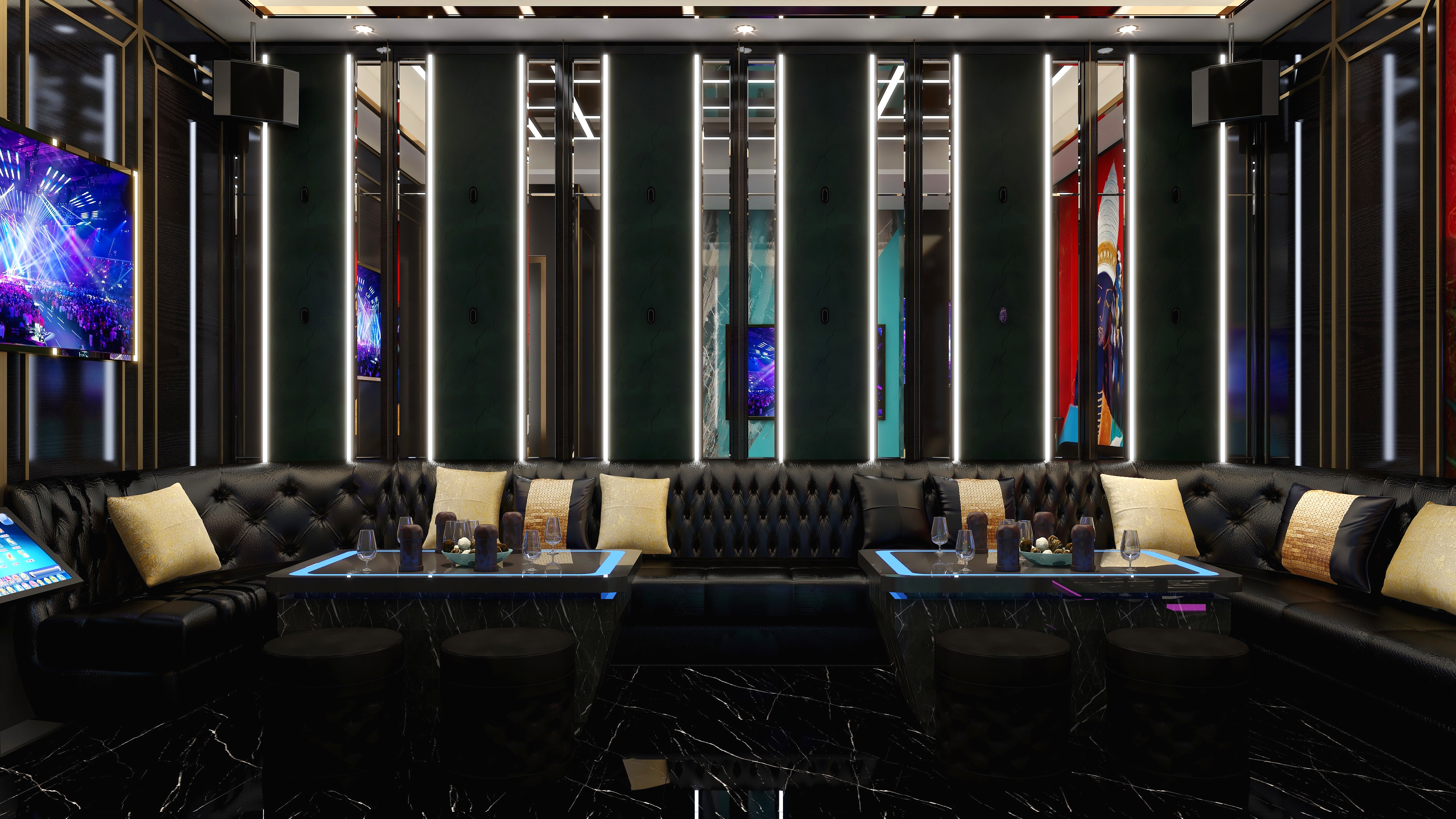 设计师赵响-【3KTV】-包厢包房-200平方装修效果图