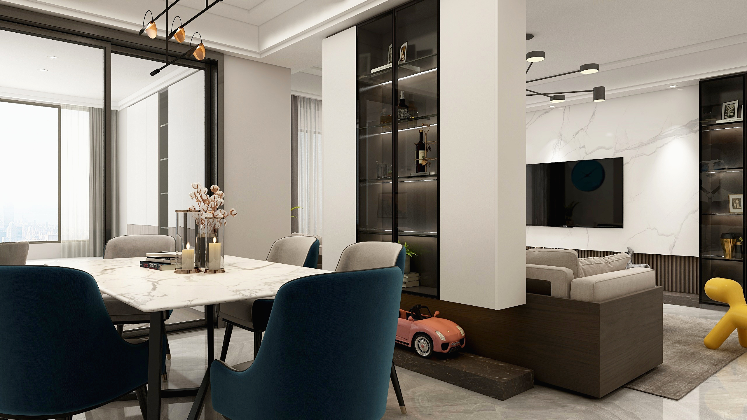 吹吹人间发财风-威尼斯15街区-装修设计方案