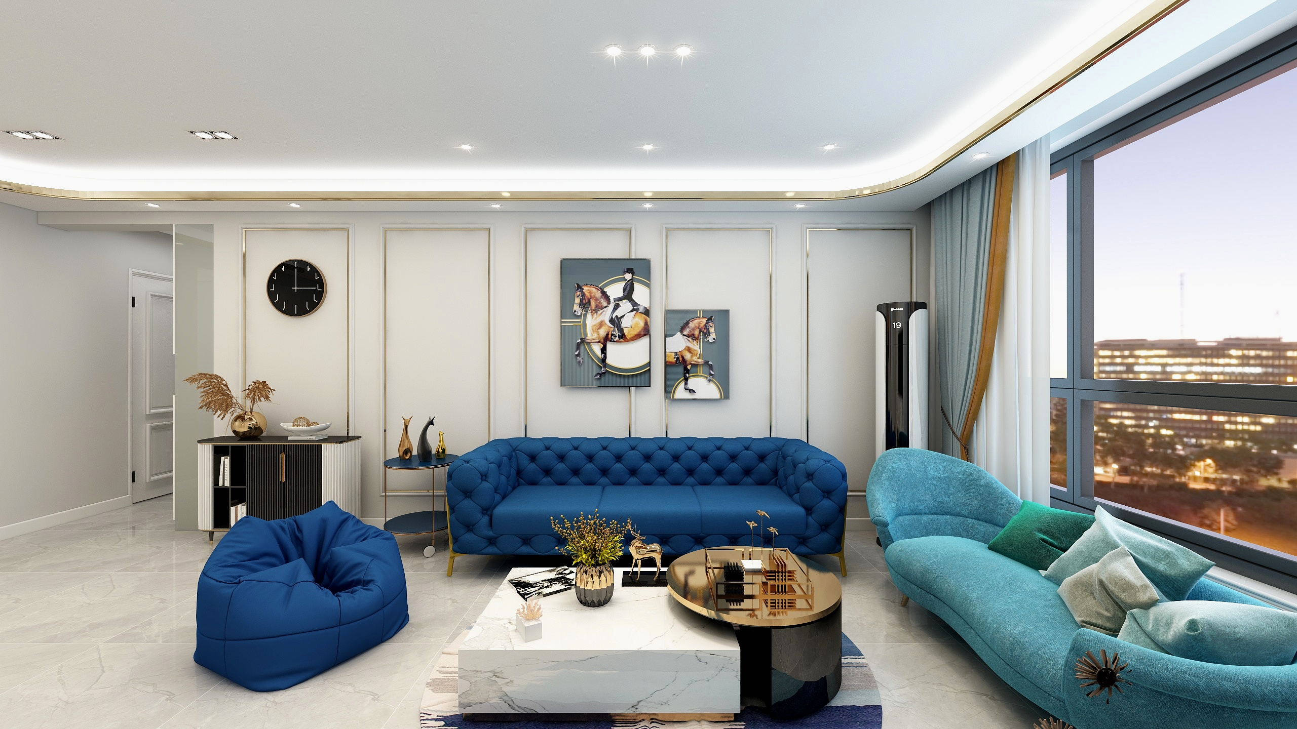 马小乙M-《东城现代》-95装修效果图