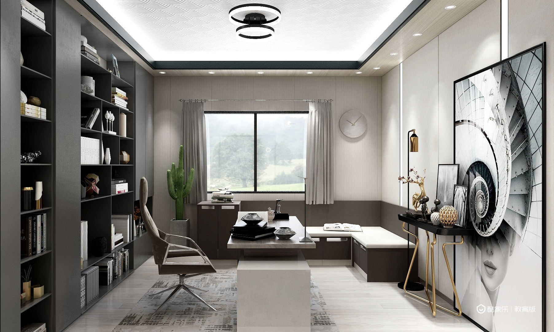 孔家丽-未来的家-云深不知处装修效果图