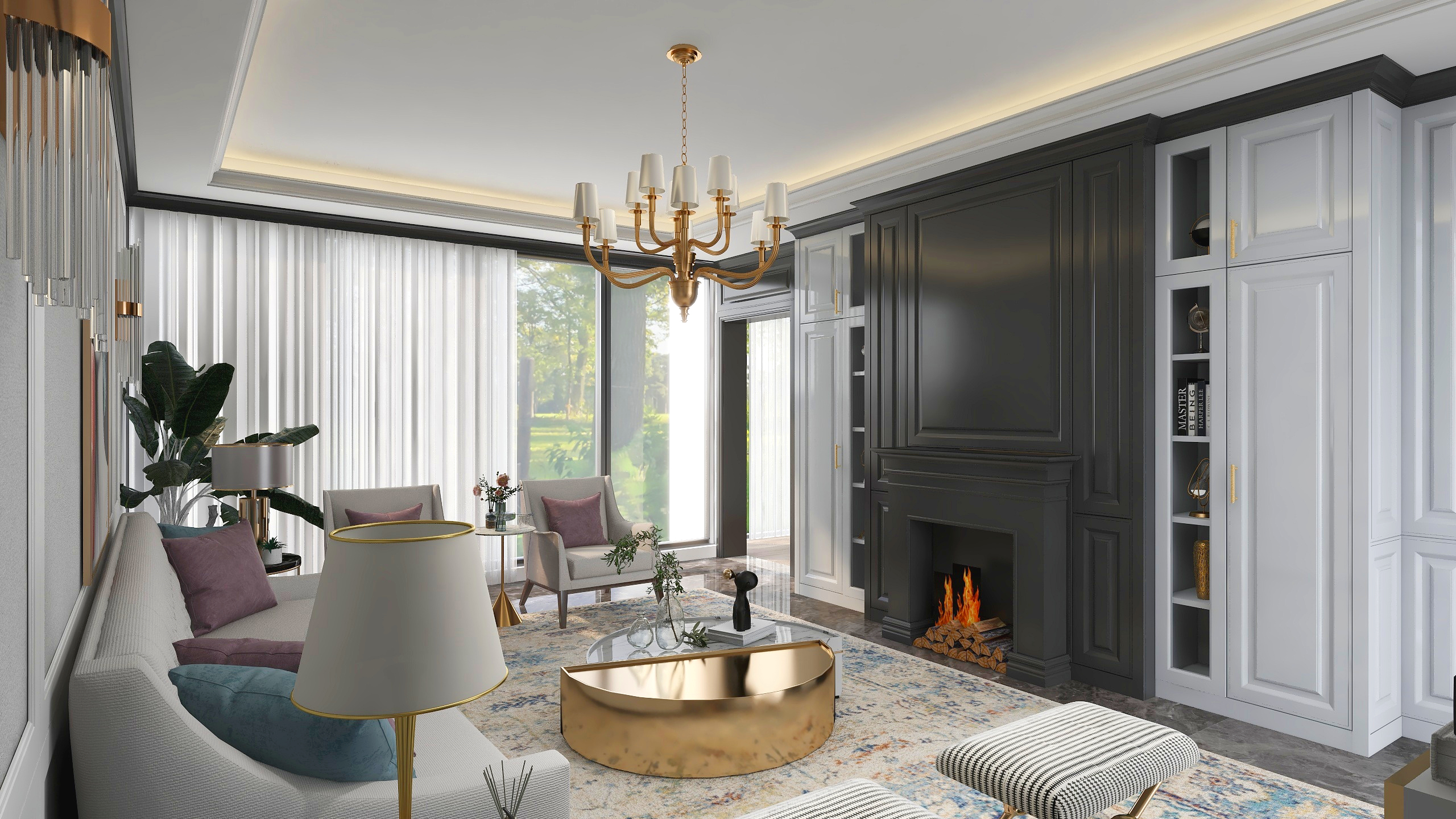 美壳-重庆简欧装修效果图