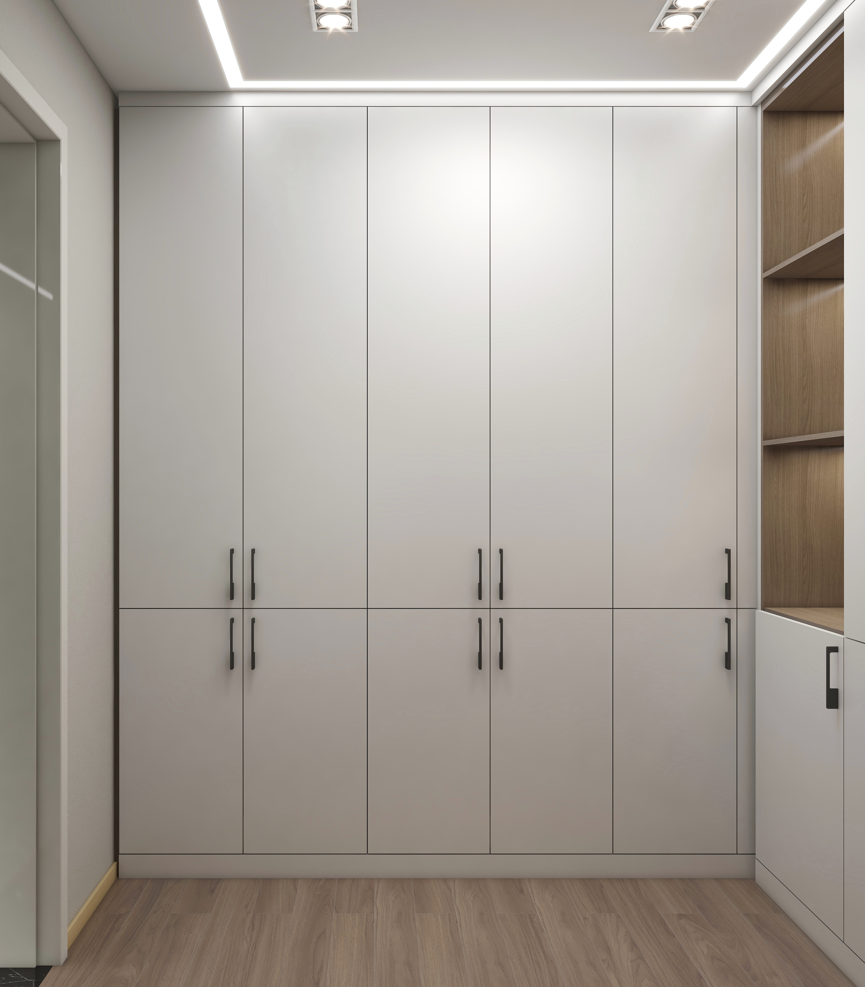 宋毅-都匀-尚城壹品复式-简约轻奢装修效果图