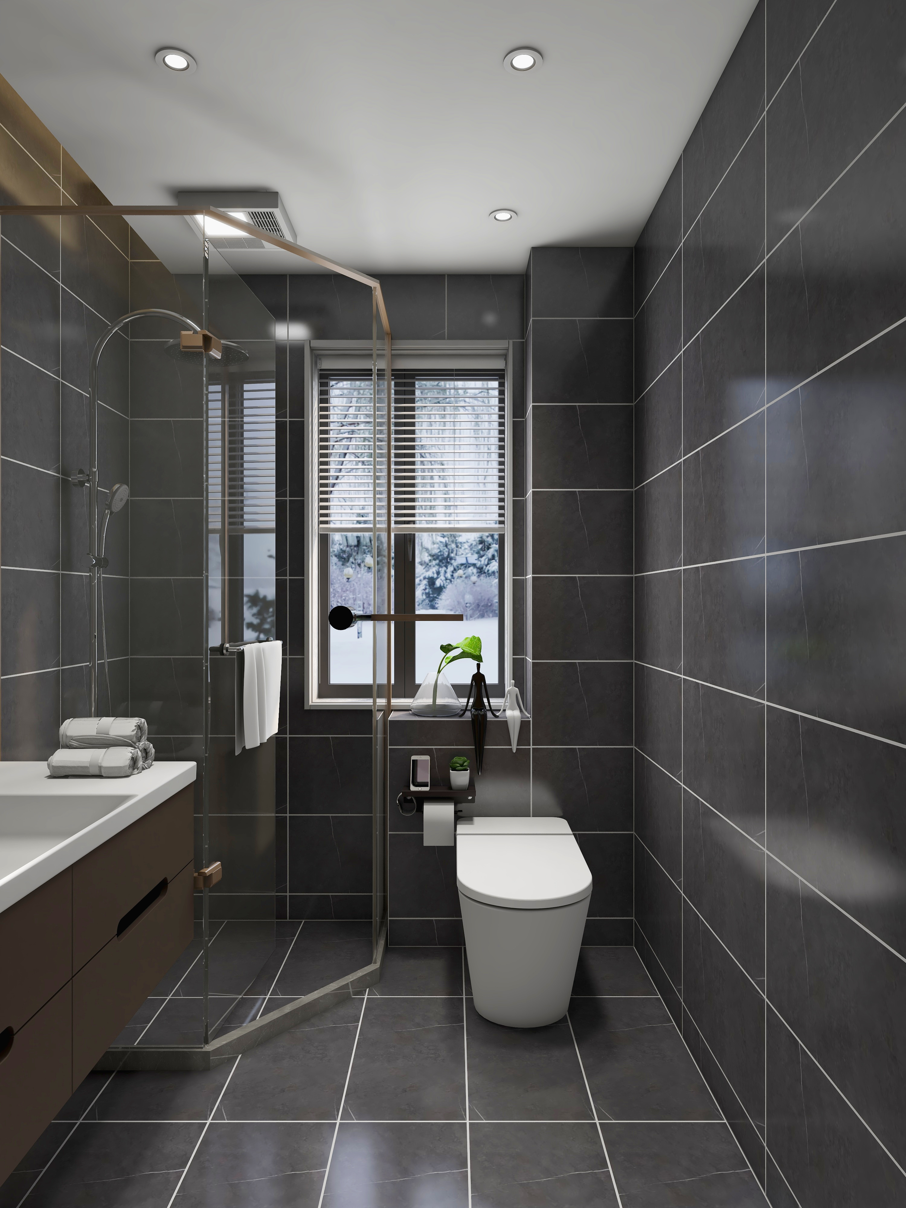 至简名设一钱春-【苦尽甘来】170平现代轻奢复式楼装修效果图