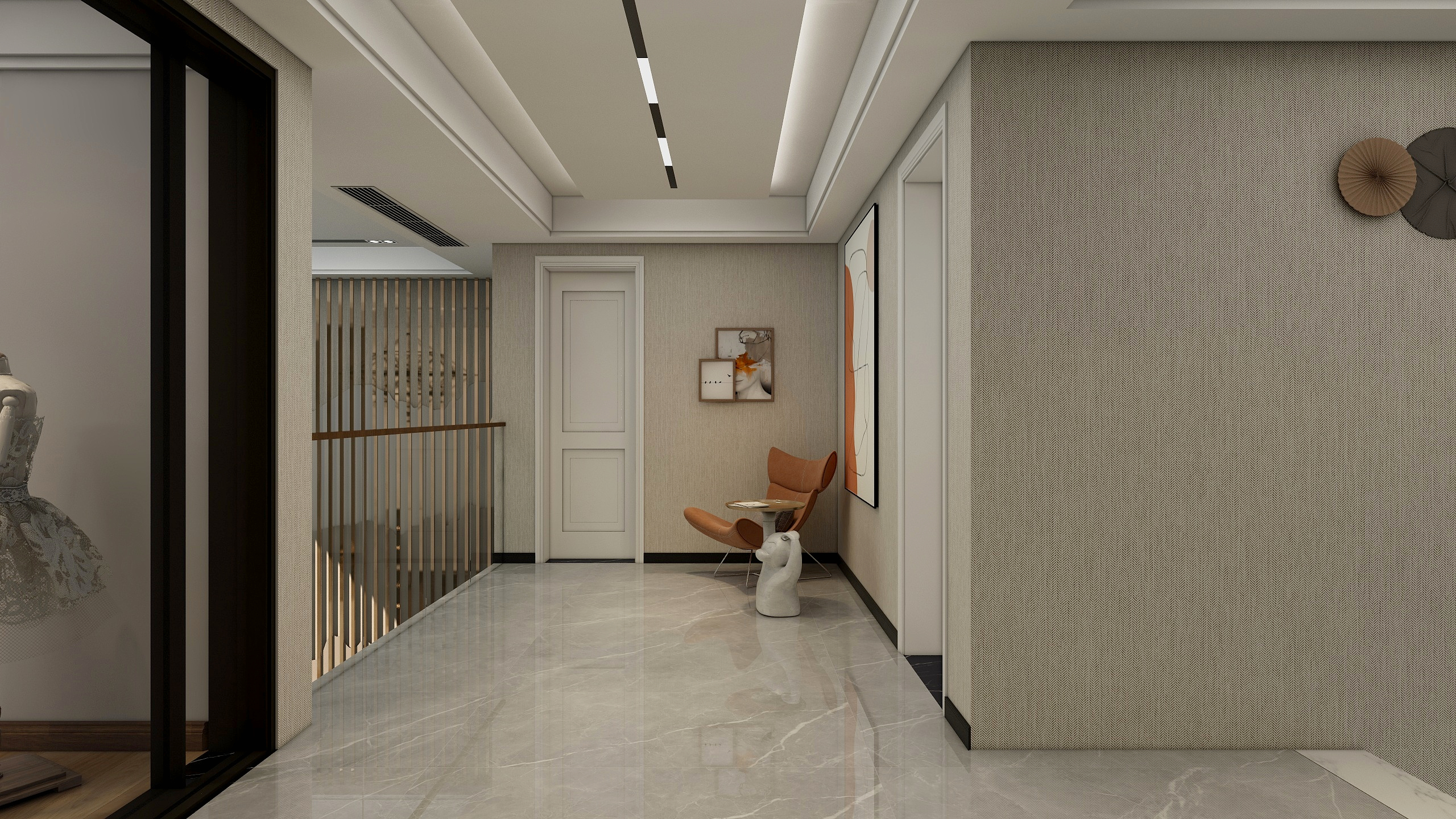 品诺家居-轻奢跃层-别墅定制装修效果图