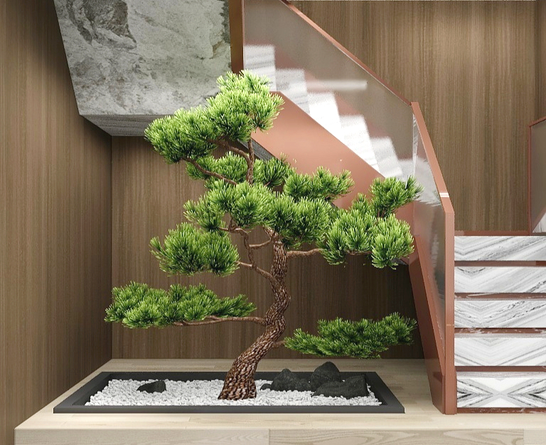 zzz敏-新中式民宿装修效果图