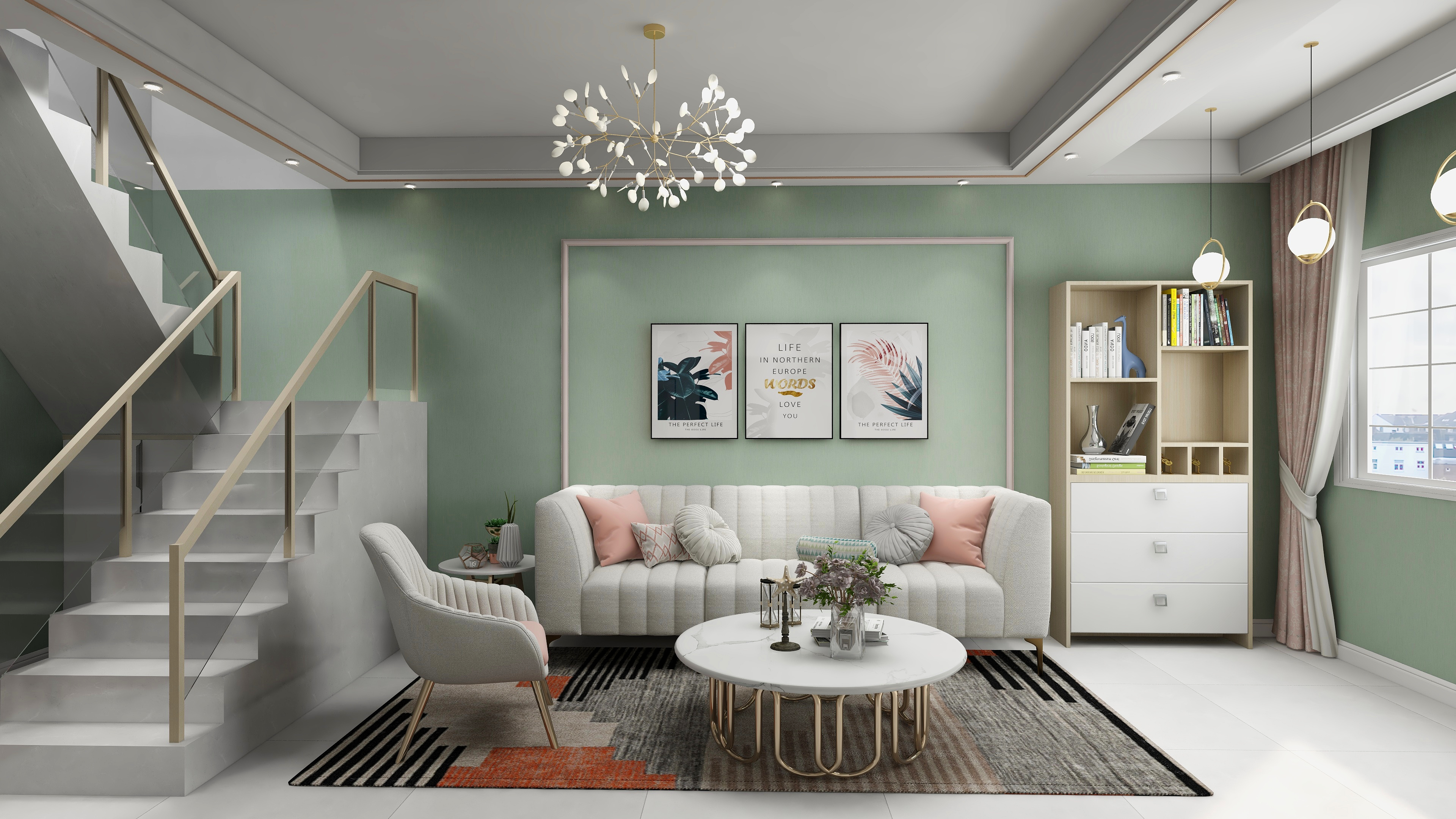 张星-中央花城装修效果图