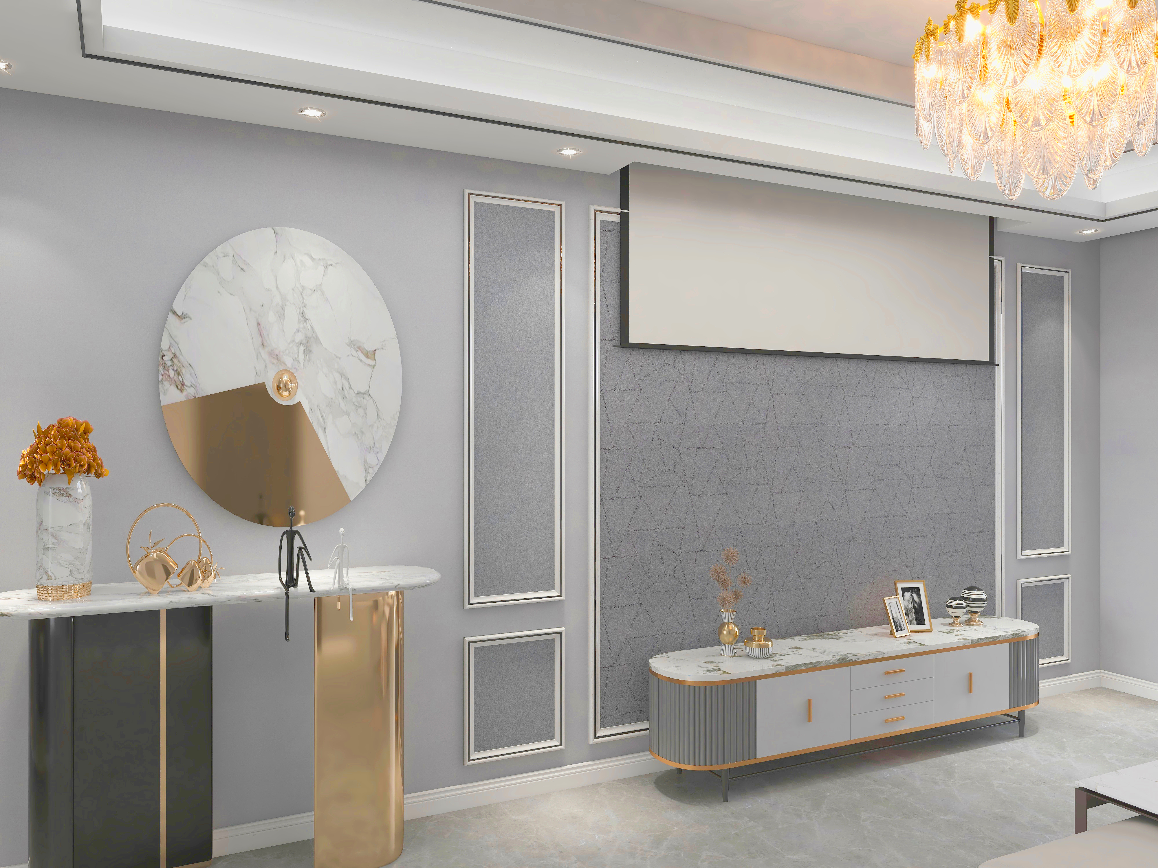 新洲蓝炬星集成灶十宏绣墙布窗帘-博雅天城-装修设计方案