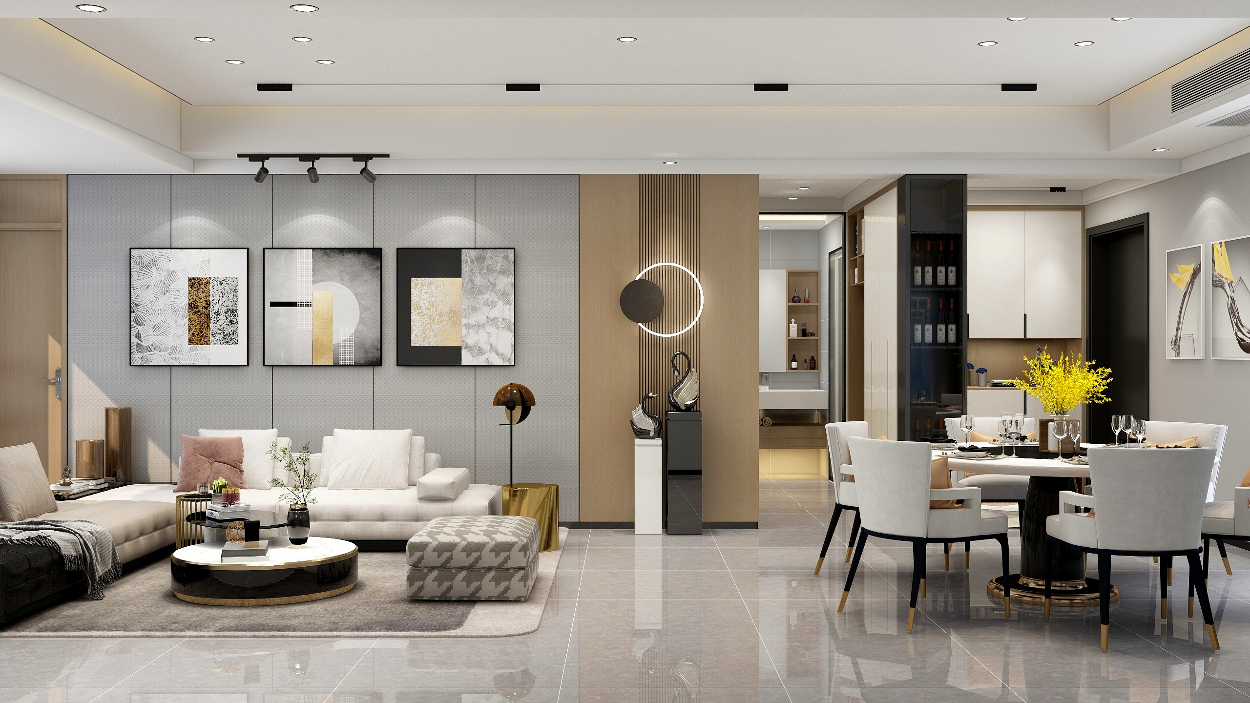 陆军-锦润华庭装修效果图