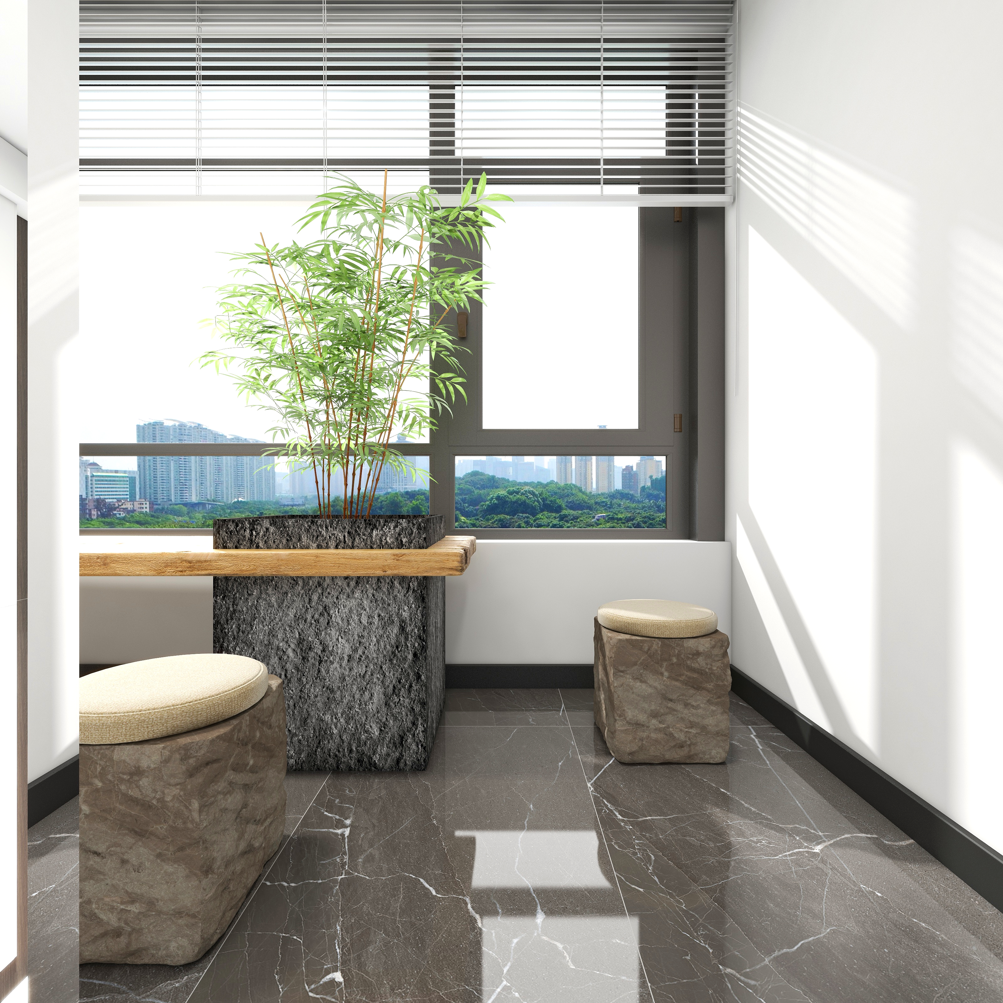 至简名设一陈玉香-现代轻奢跃层装修效果图