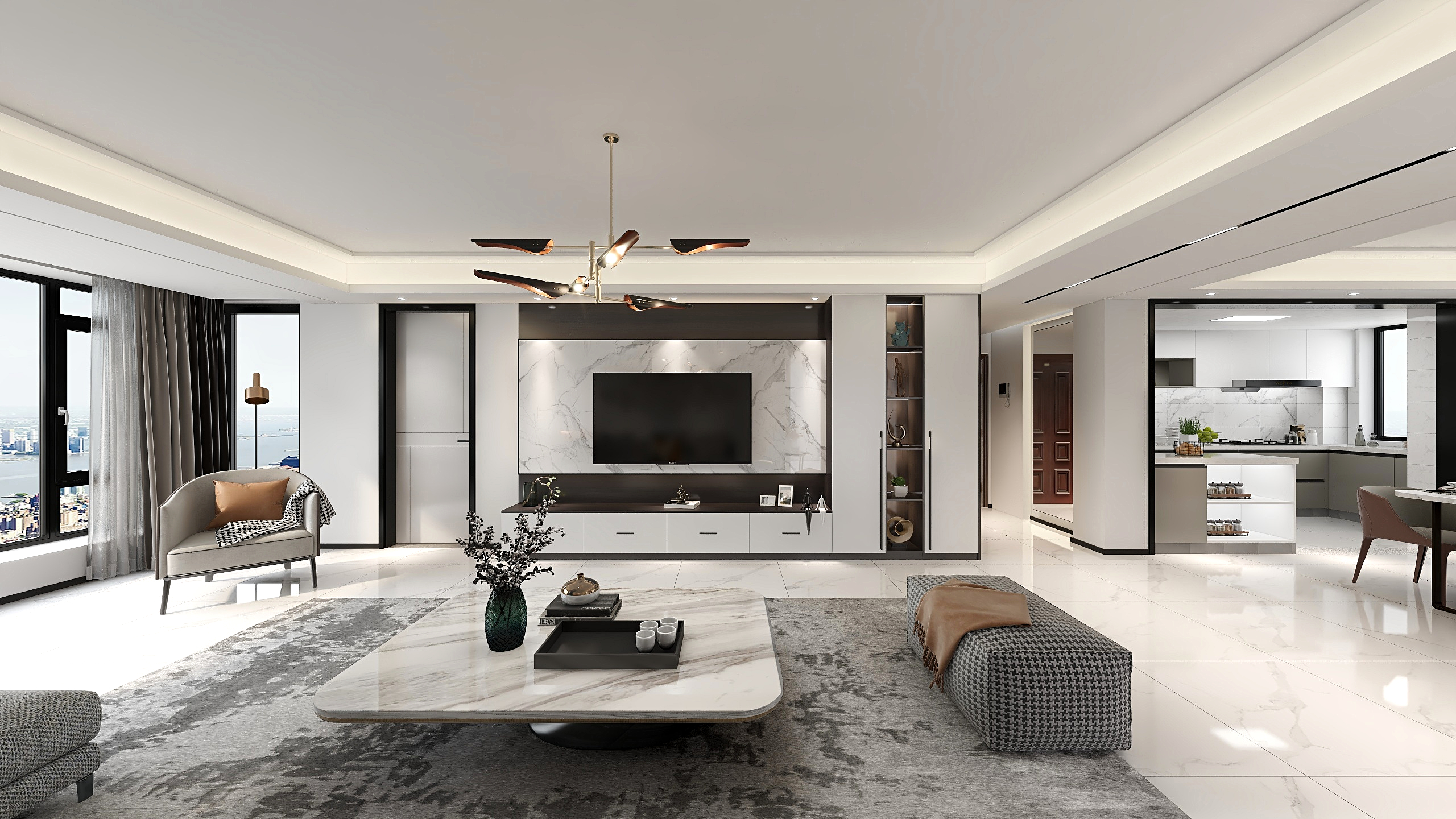 HX设计-万意豪门双子座2-16效果图-副本-装修设计方案