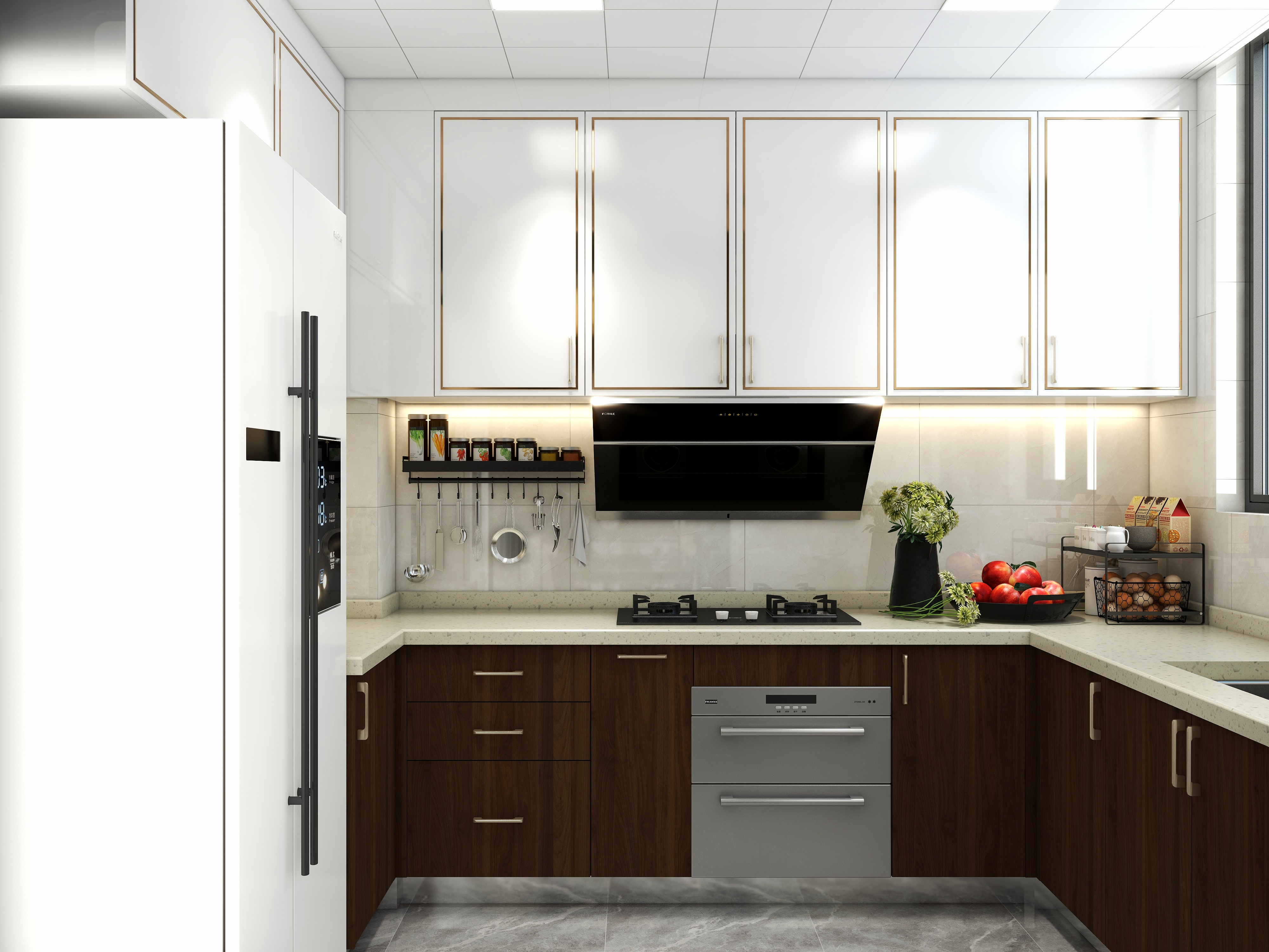 宋毅-新中式四居装修效果图