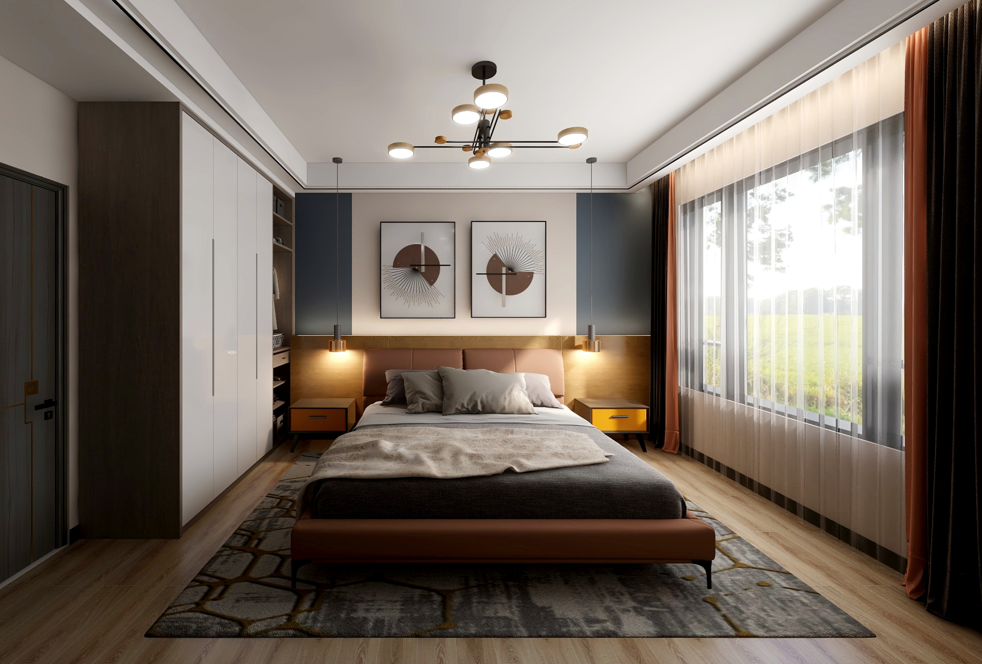 设计师林艺-轻奢三居室-装修设计方案