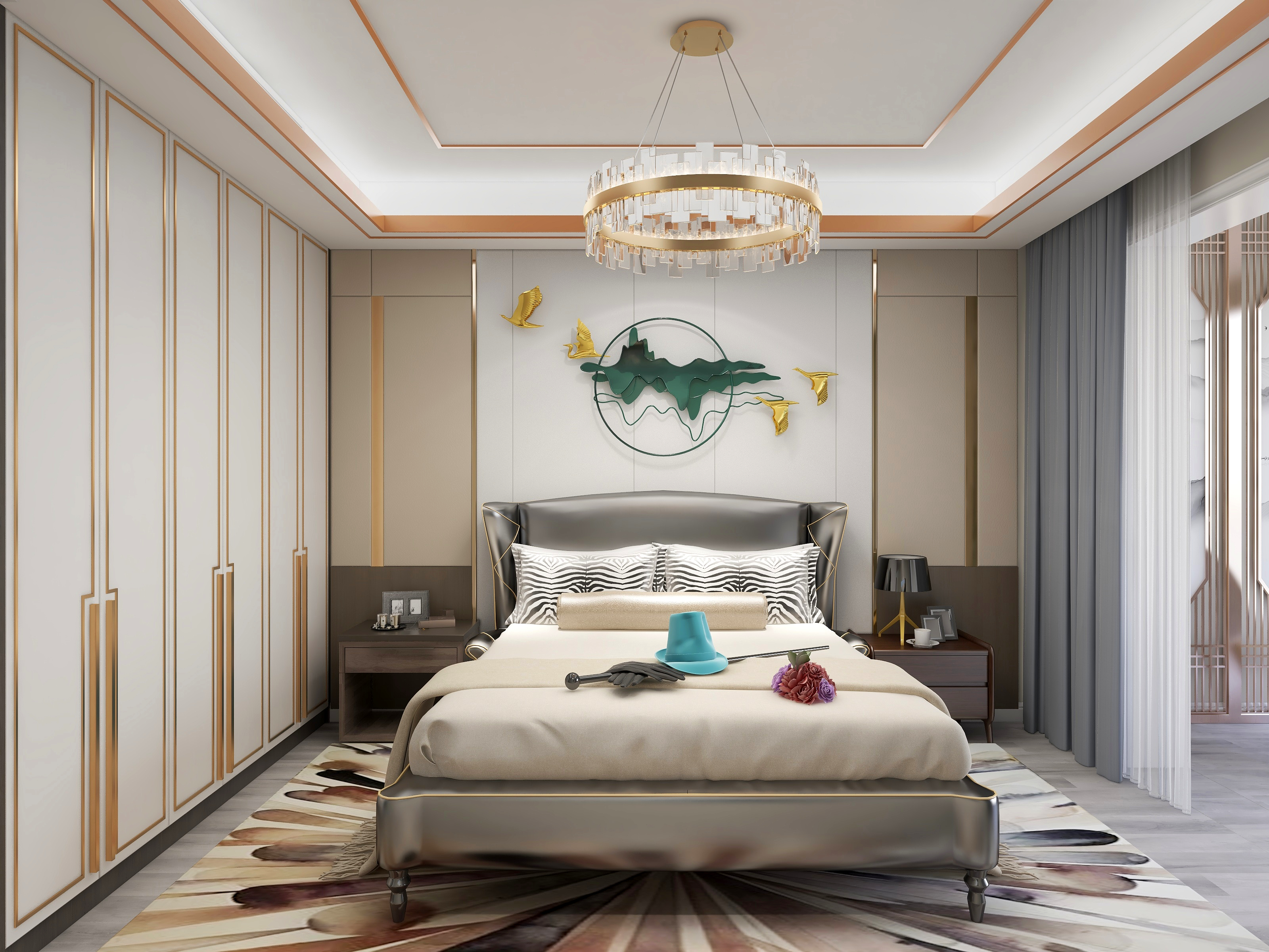 设计赵虎-新中式装修效果图