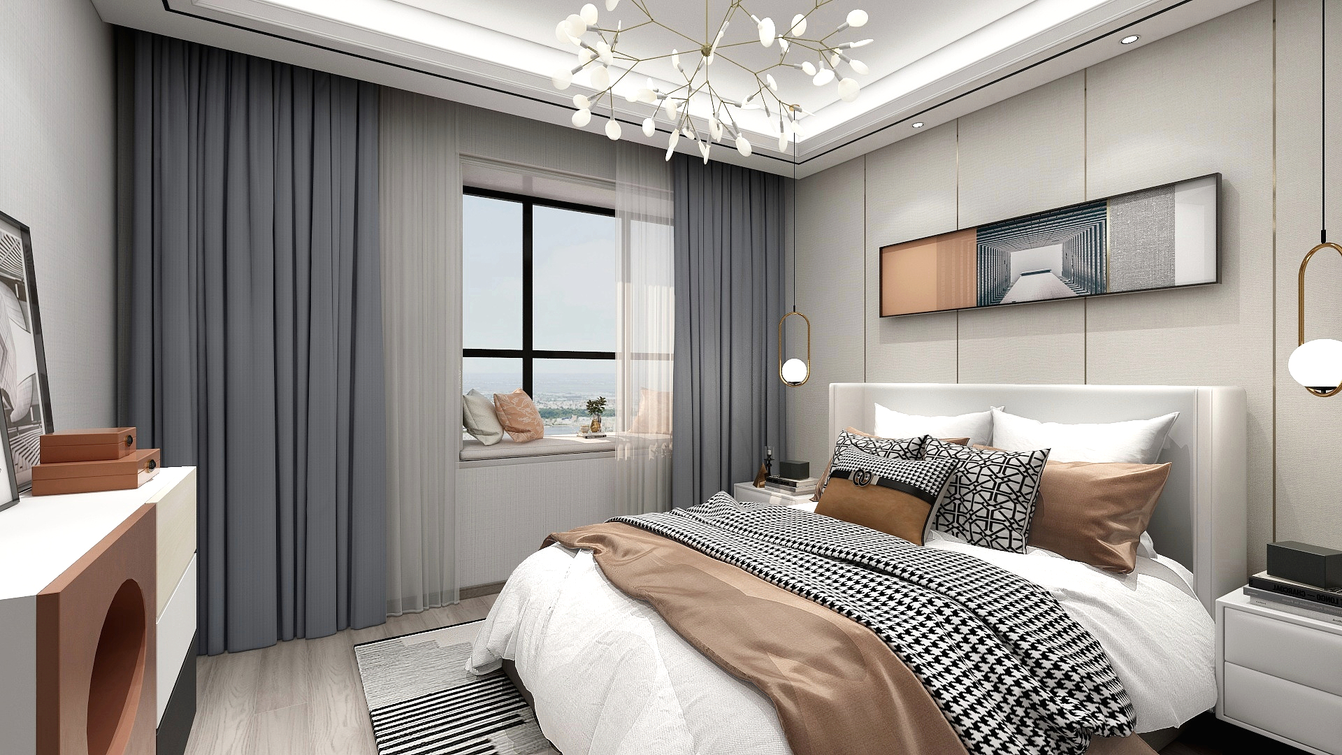 EN阳-145m²四居现代轻奢-装修设计方案