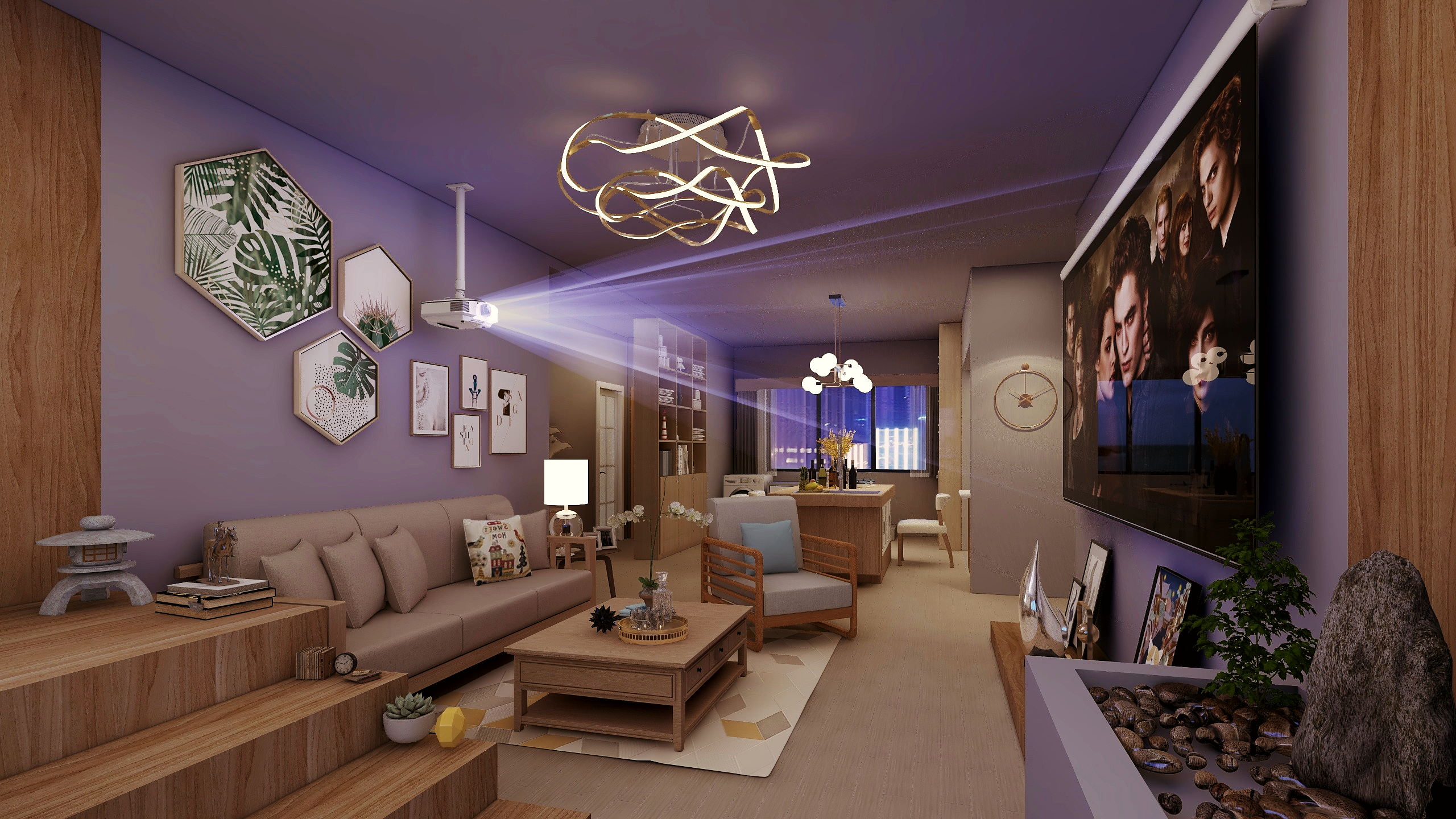 艺术光魔-高窗台万达小窗户型挑战！-装修设计方案