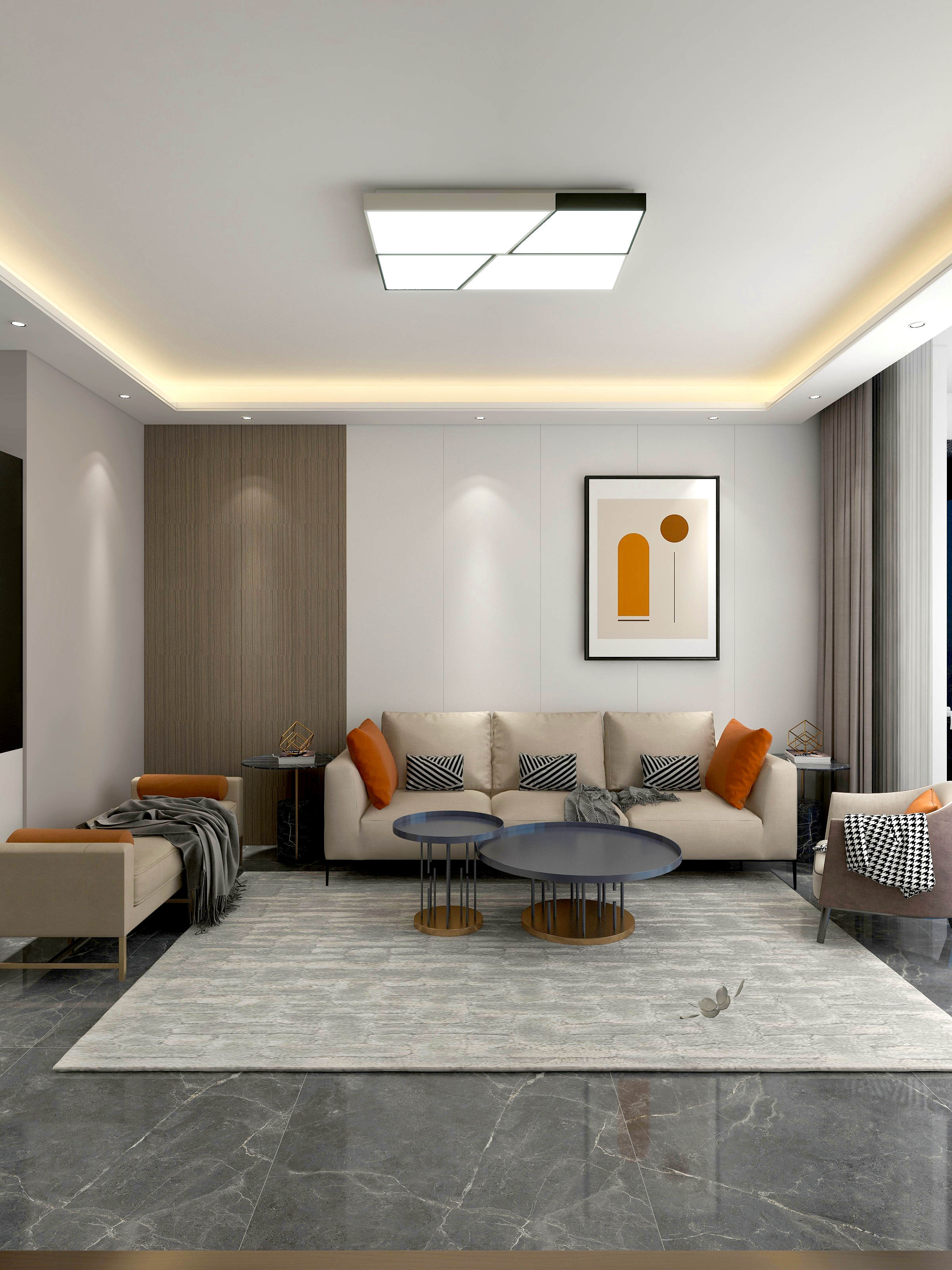 KJL效果图制作-三川安置小区-装修设计方案