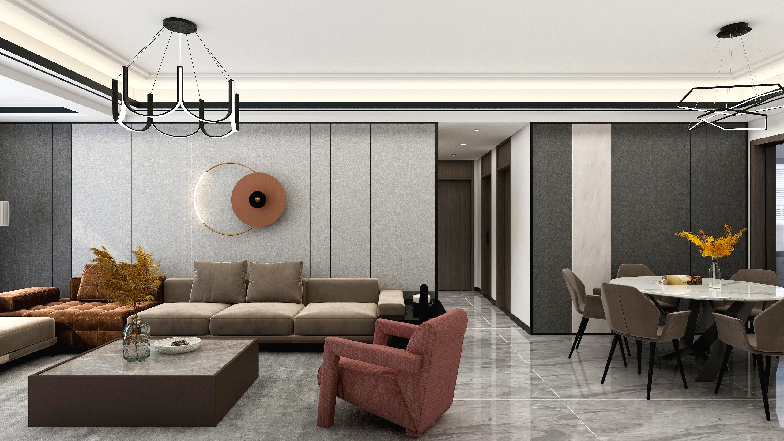 欧派高颜整家Op-东湖锦城崇总-装修设计方案