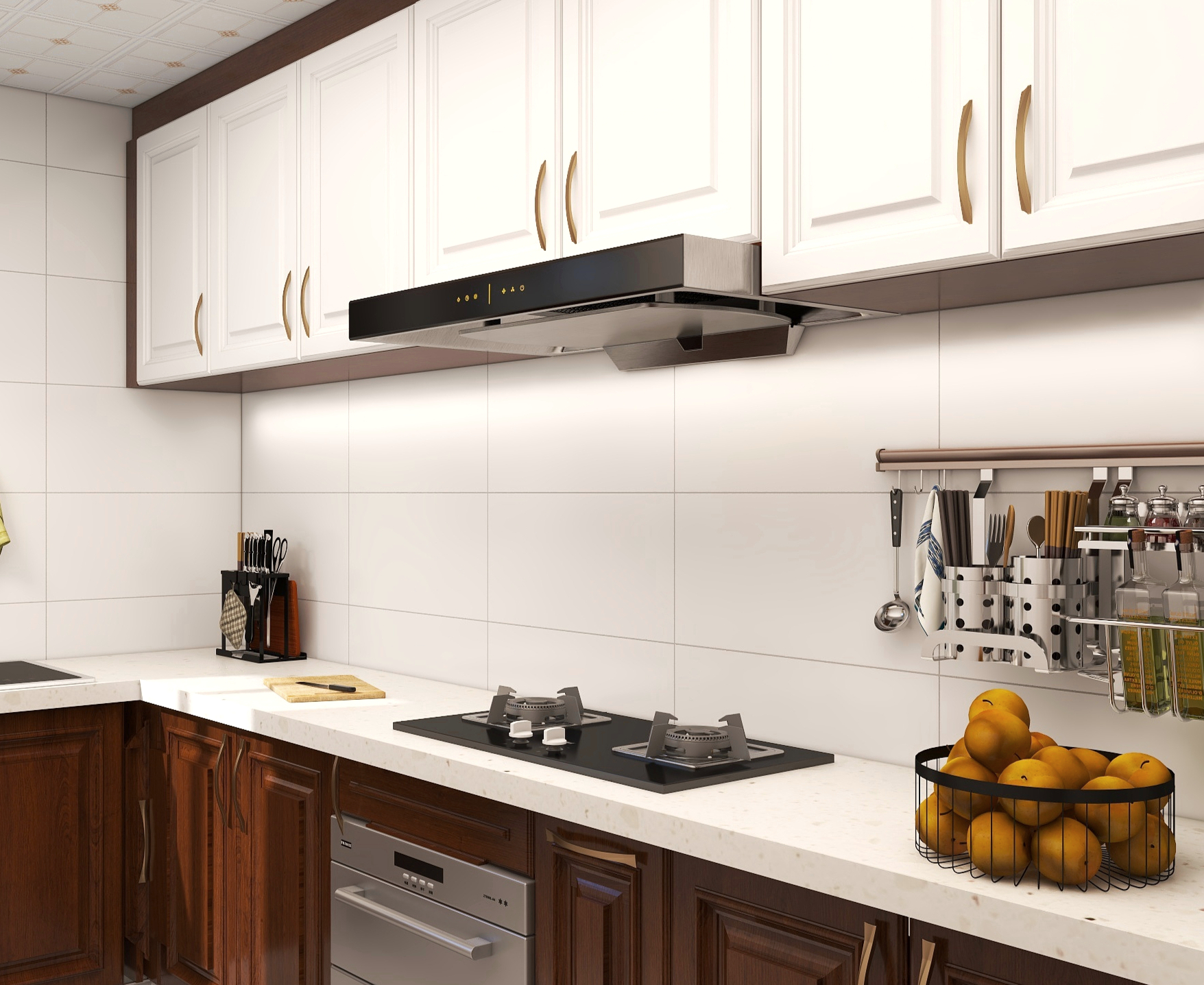 王俊琦-万科公园里105平新中式二人世界装修效果图