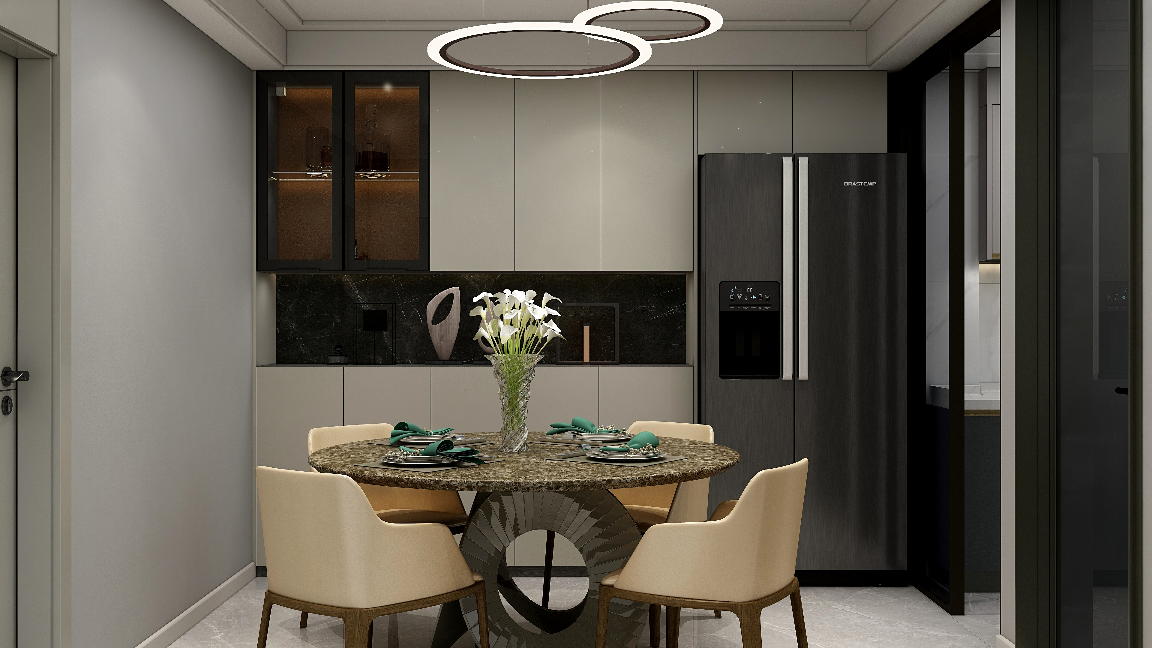 张文博哈密市HMI-华泰苑装修效果图