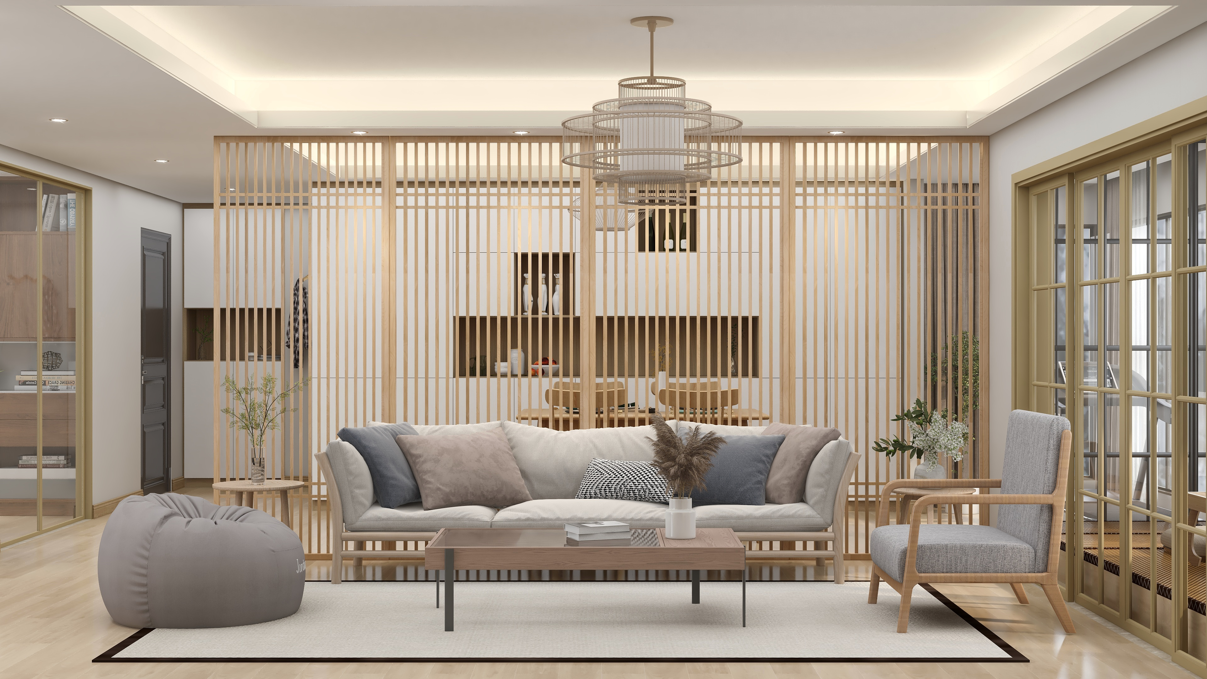 都市壹家装-日式简约原木风格-装修设计方案