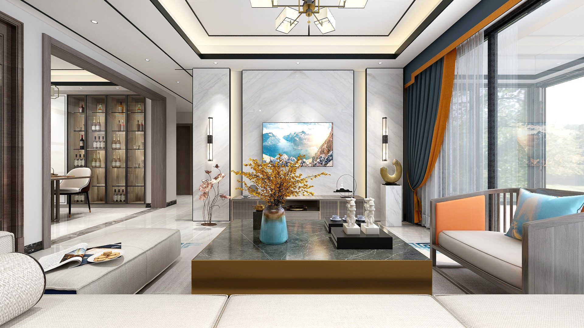 PWQ--富鸣-阳光城装修效果图