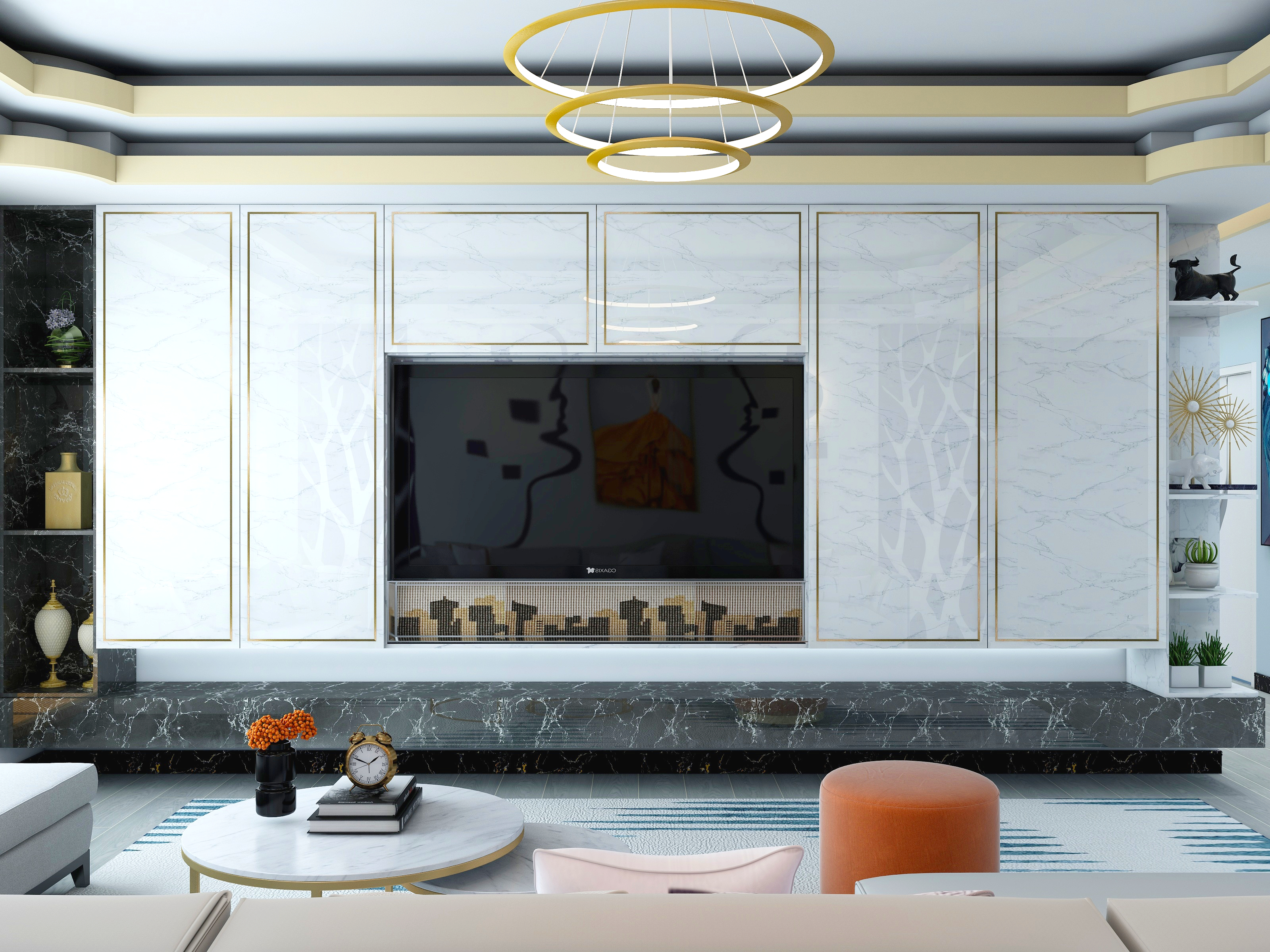 邓智勇-设计狂想6-三江花园装修效果图