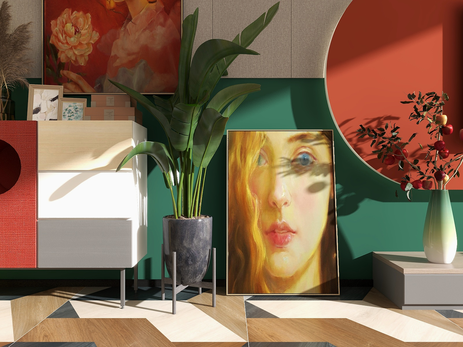 黄洁-【艺术的维度】--混搭风-装修设计方案