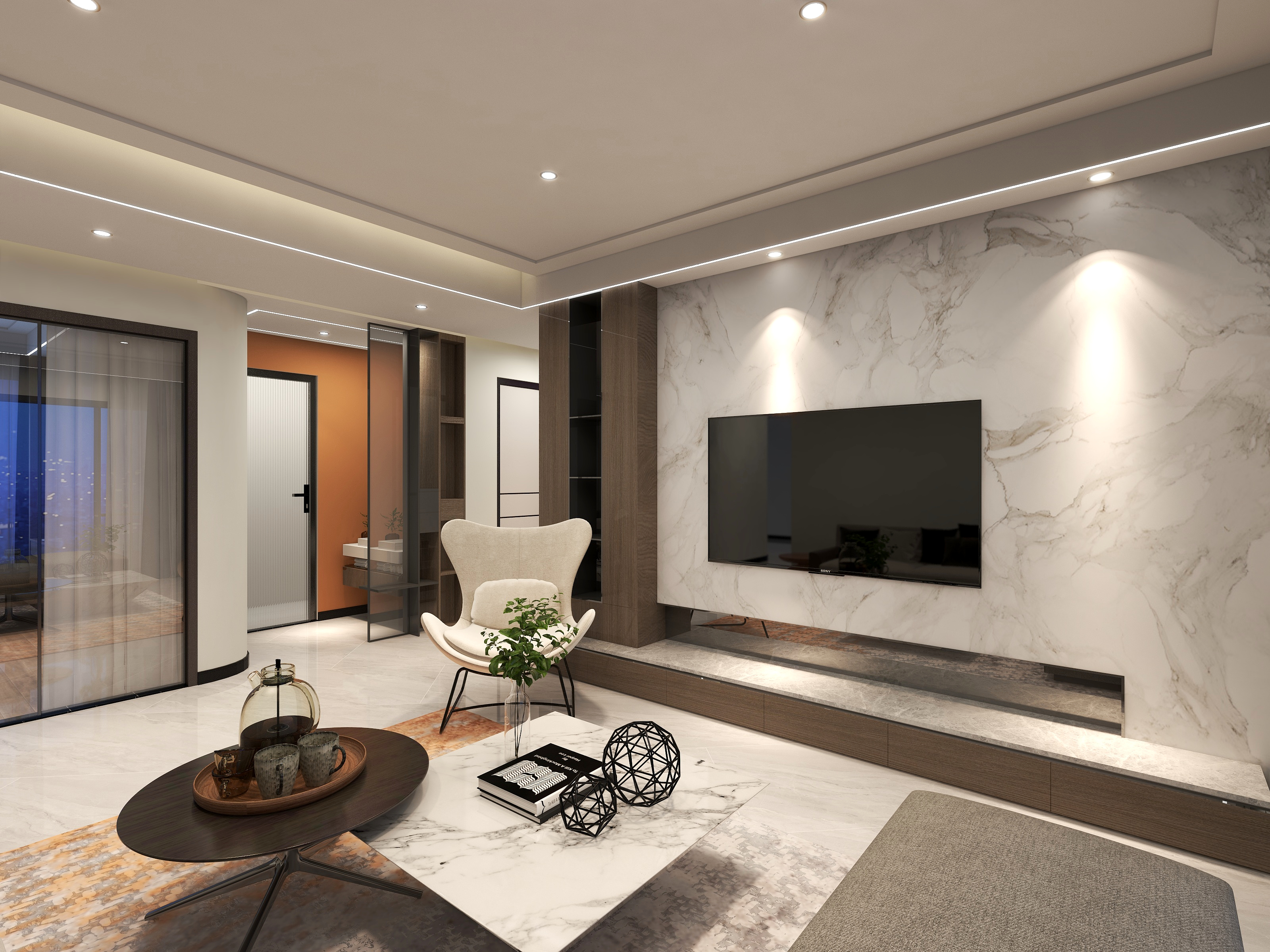 万千花蕊慈母悲哀-巴黎香颂【现代简约】-装修设计方案