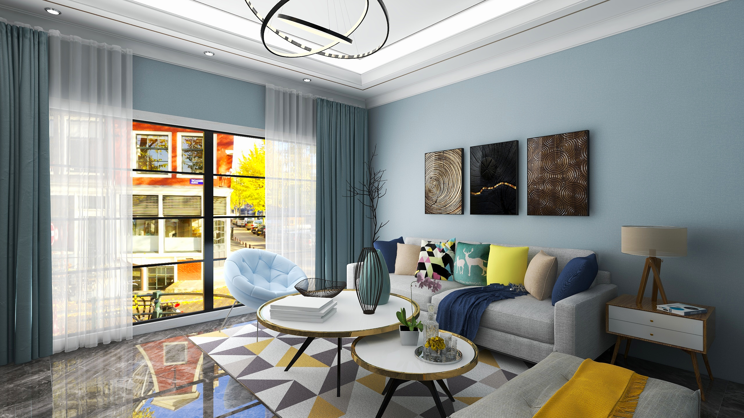 拜焱-客厅装修效果图